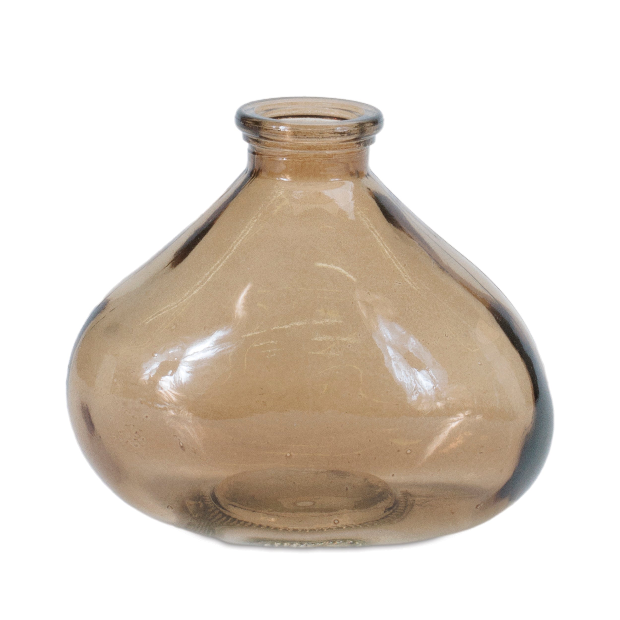 Wavy glass bud vase (set of 12)