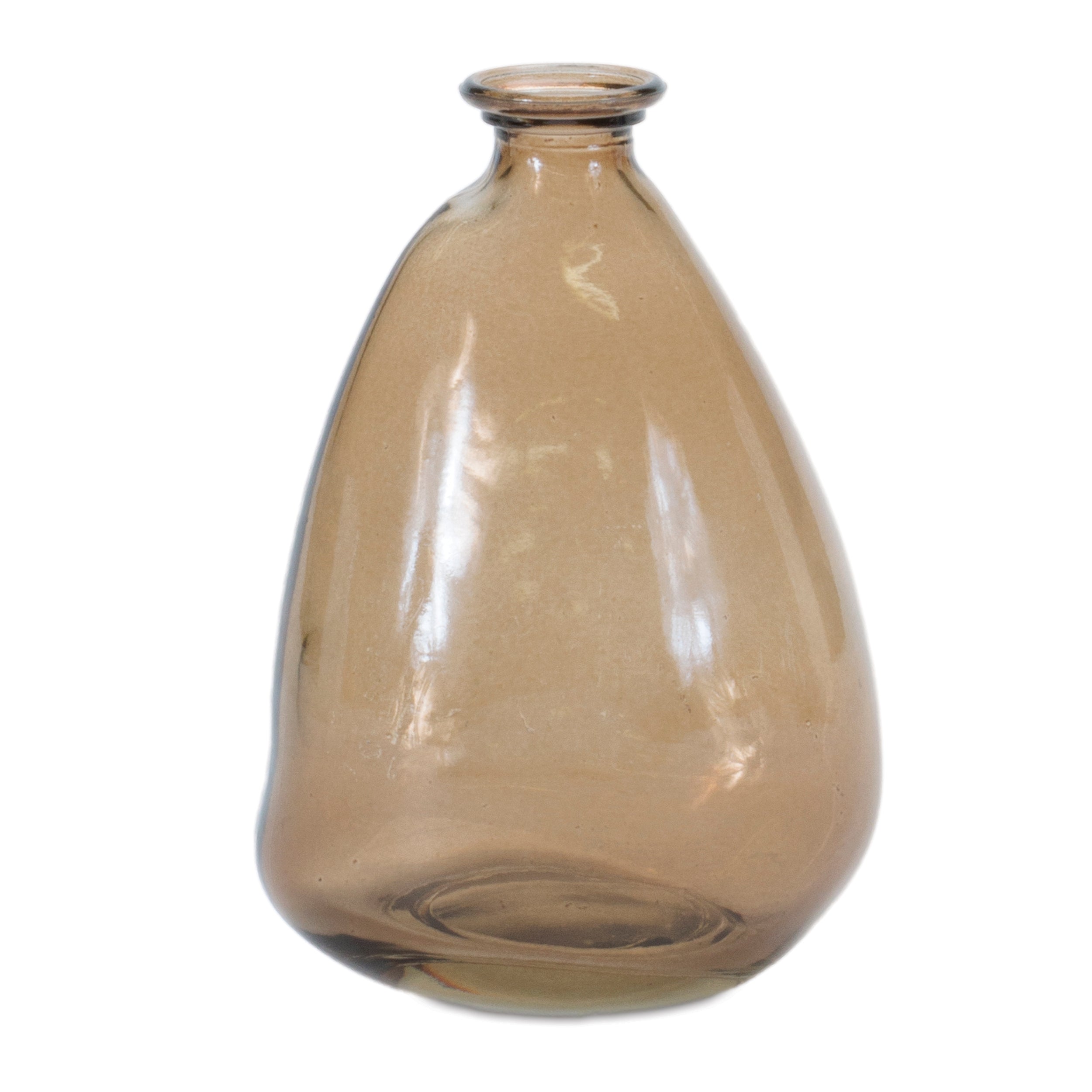 Wavy glass bud vase (set of 12)