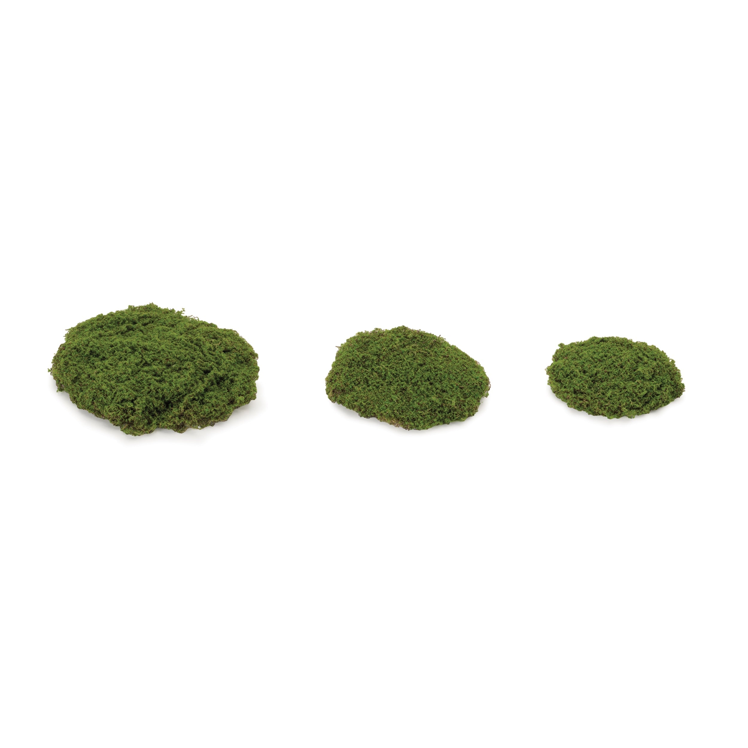 Faux-Moss-Pad-(Set-of-3)-Artificial-Flowering-Plants
