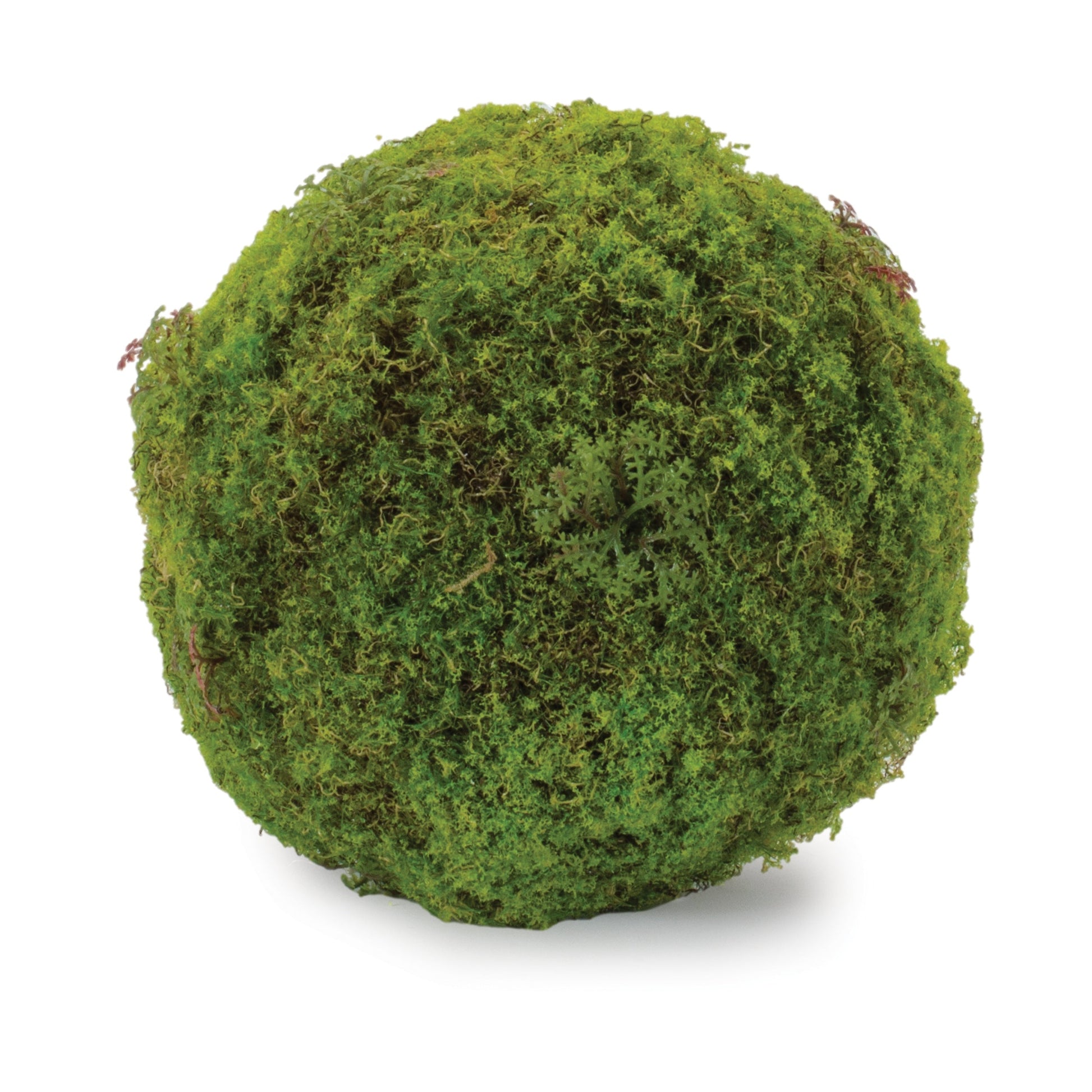 Faux-Moss-Orb-(Set-of-2)-Artificial-Flowering-Plants