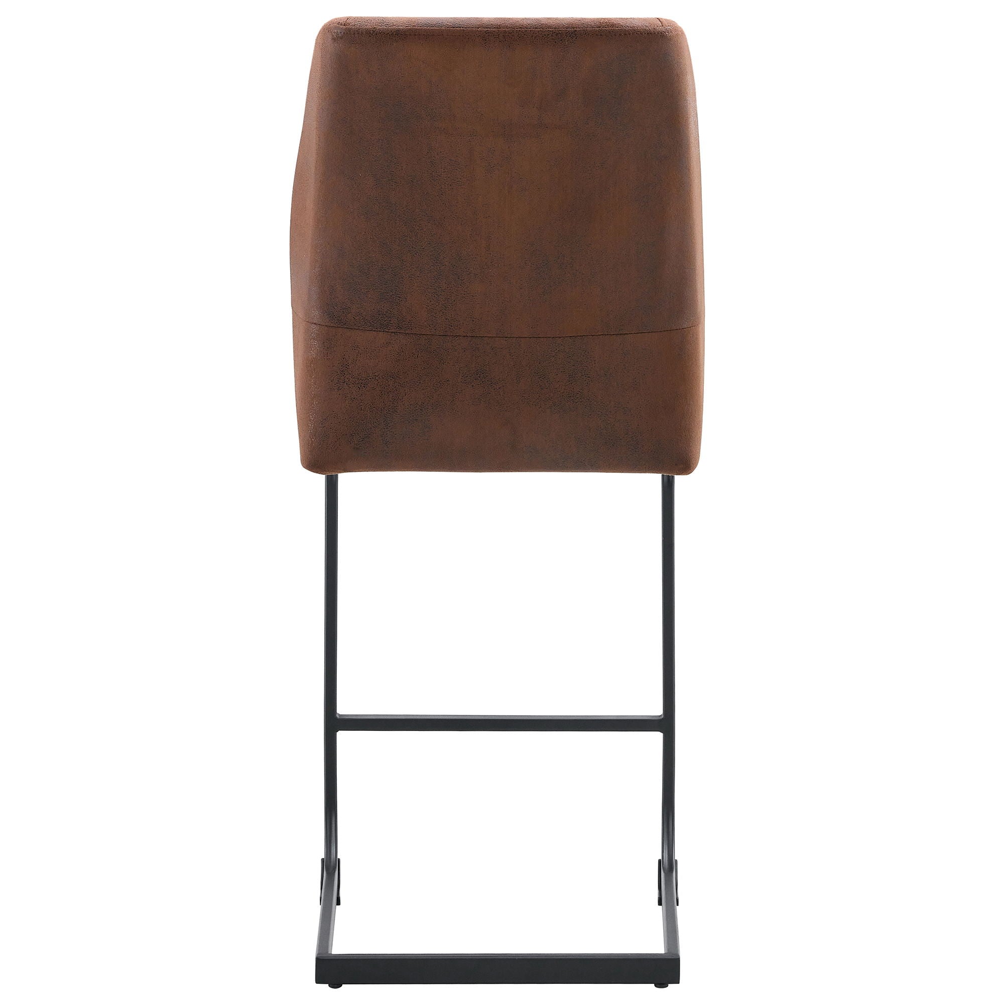 Modern Chairs With Cushions And Metal Legs (Set of 2)