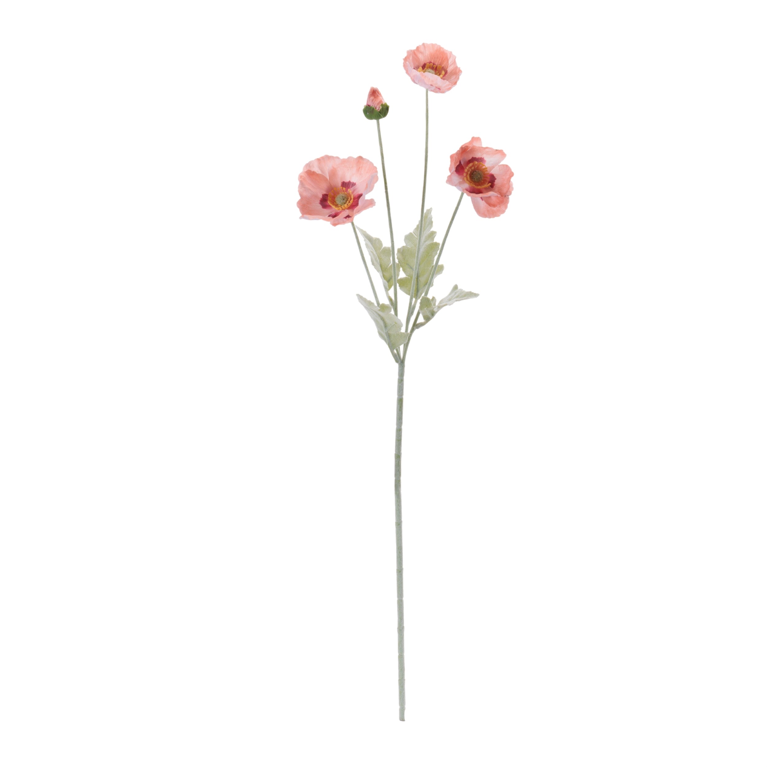 Poppy Floral Spray (Set of 6)