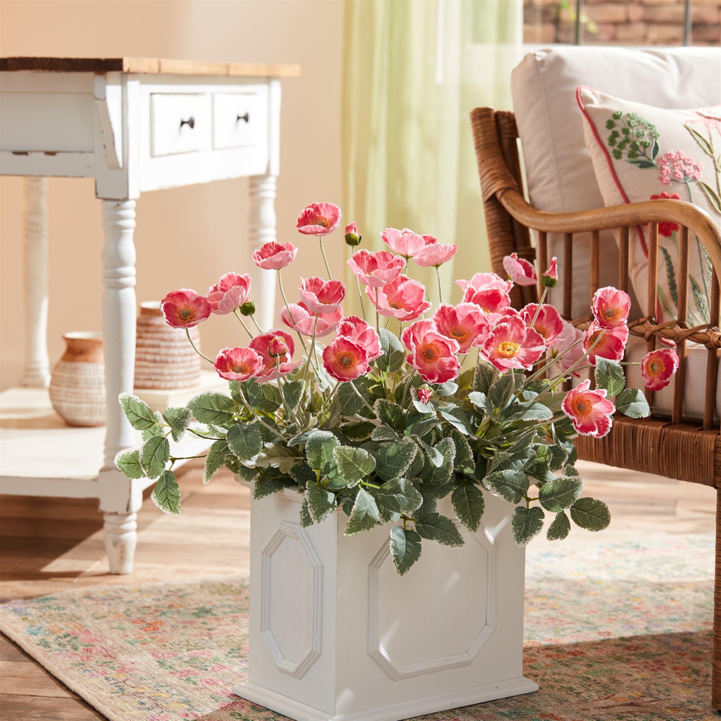 Poppy Floral Spray (Set of 6)