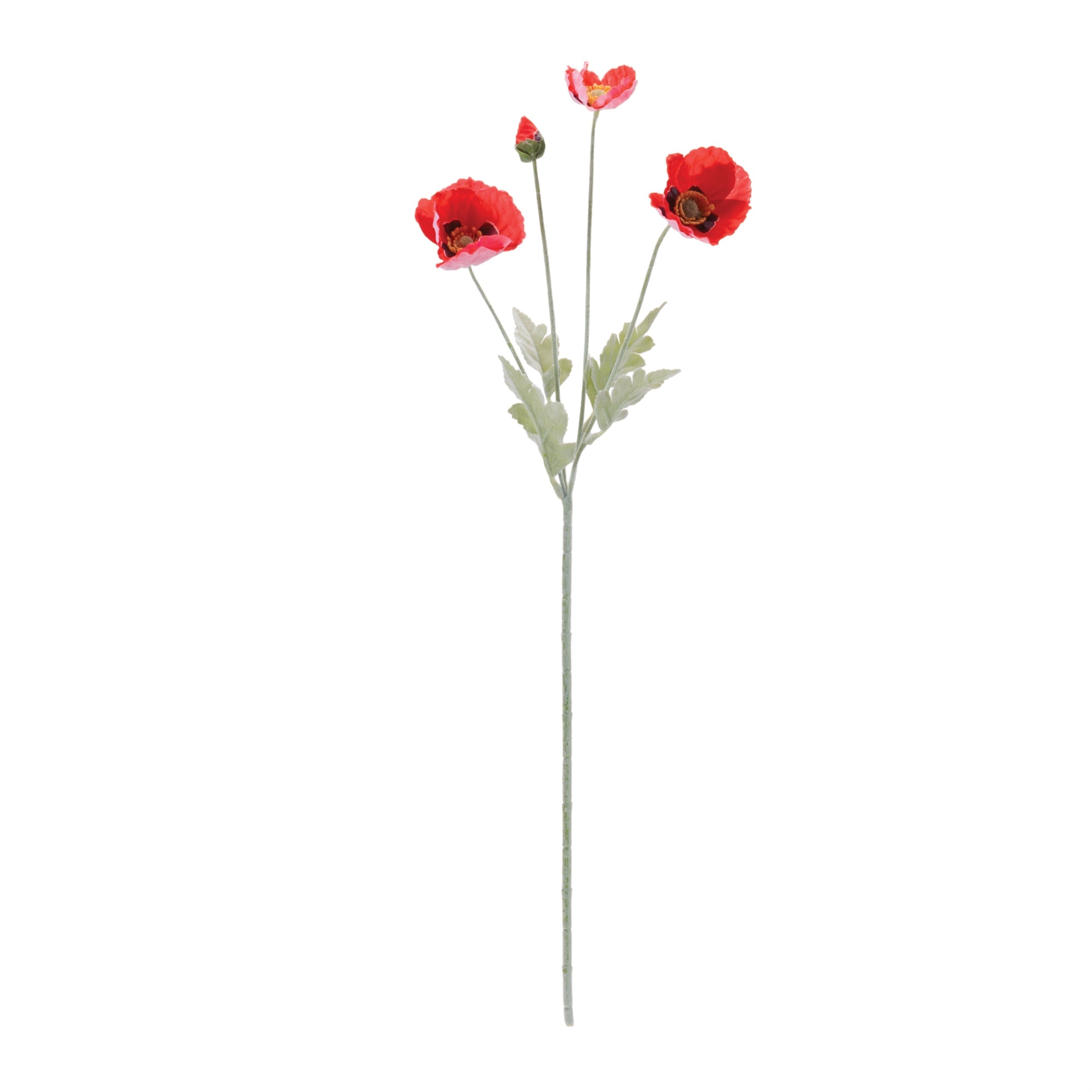 Poppy Floral Spray (Set of 6)