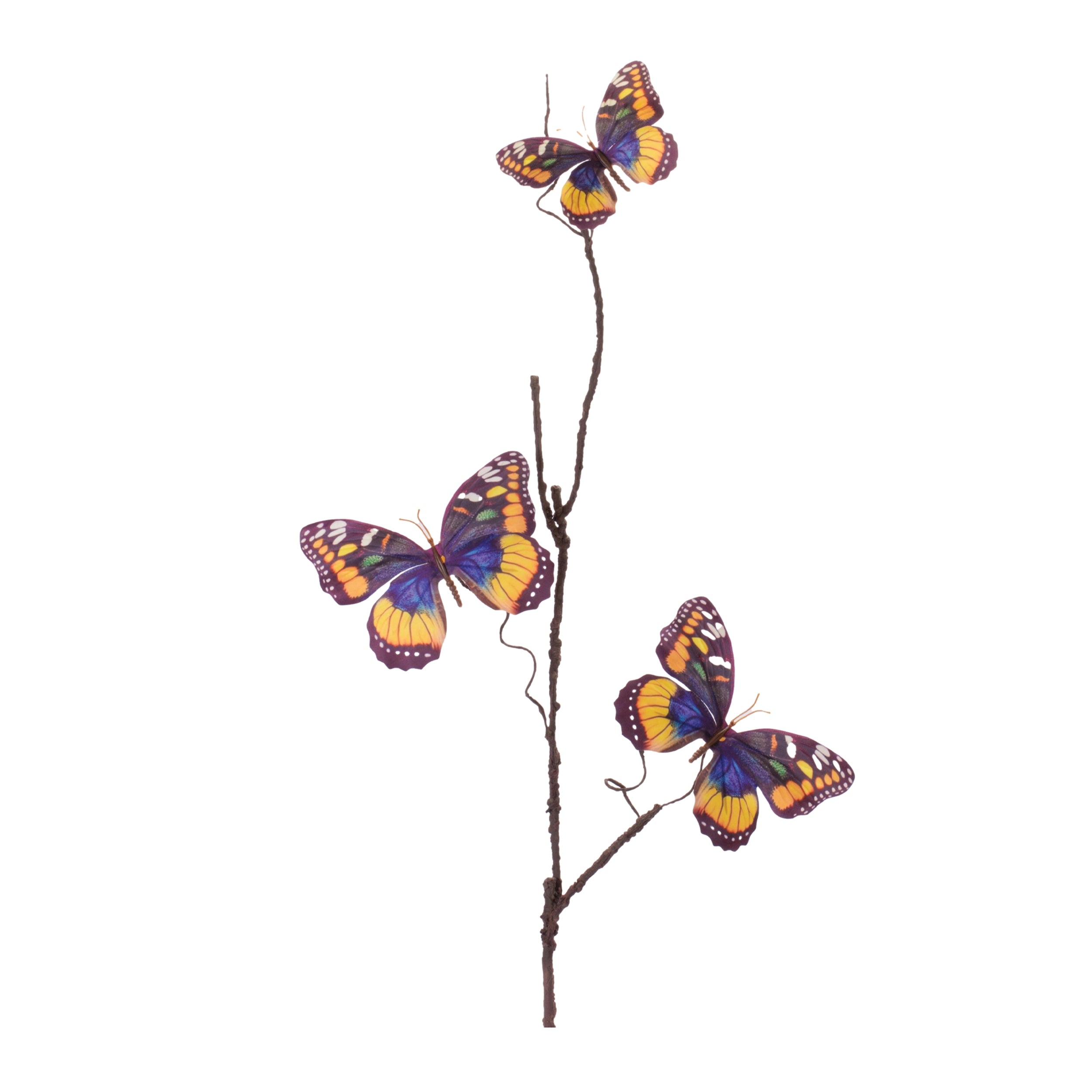 Butterfly twig spray (set of 4)
