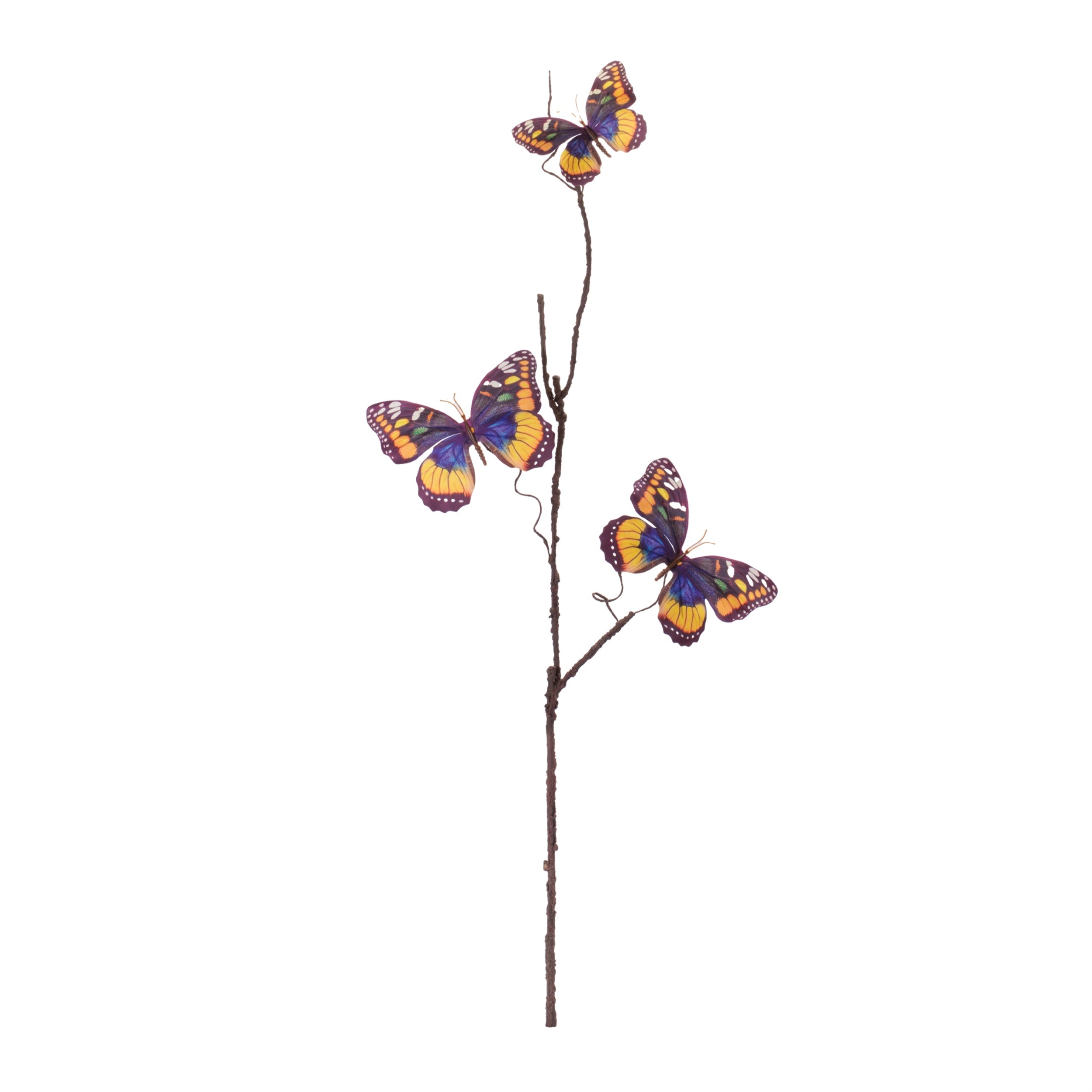 Butterfly twig spray (set of 4)