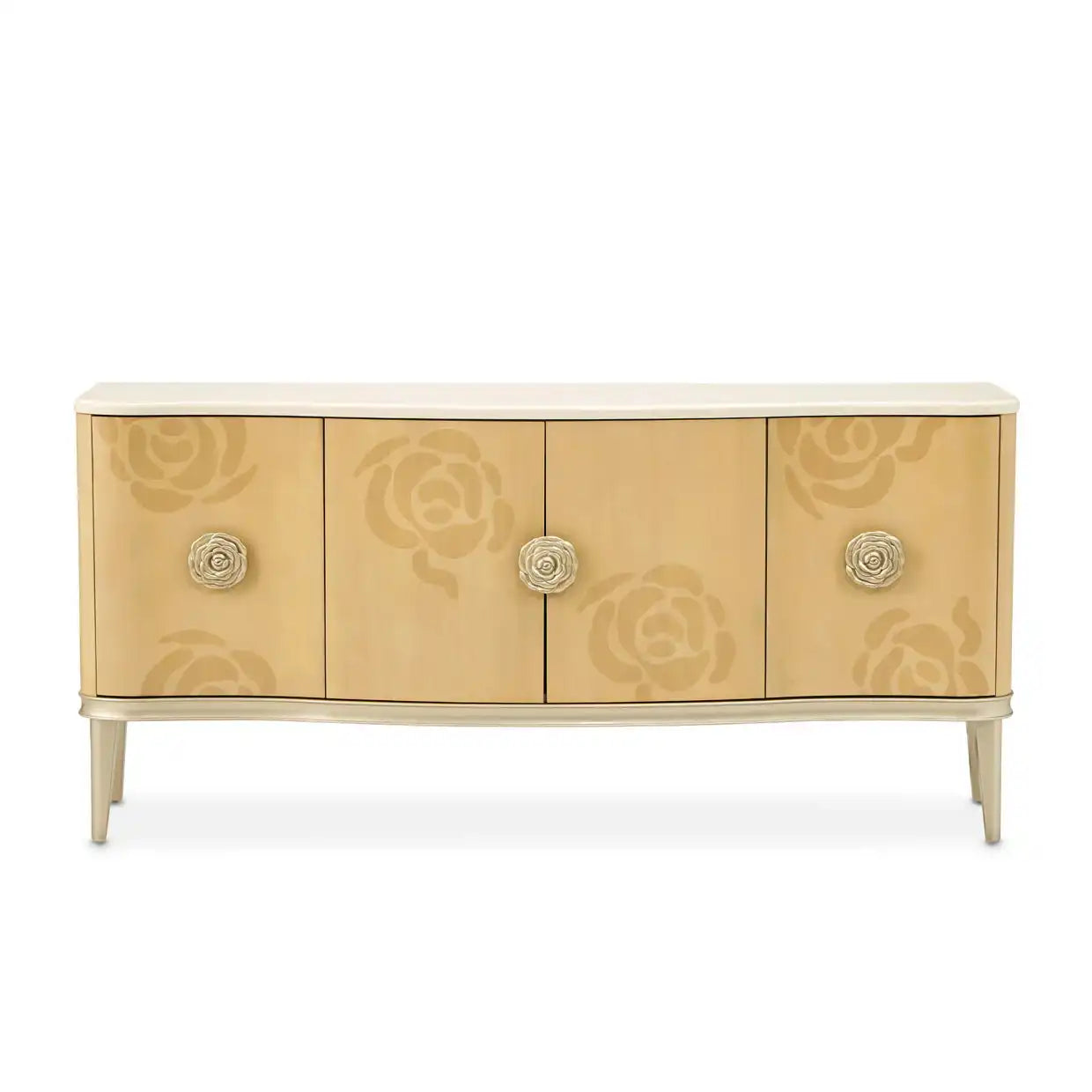Camellia Field - Wood Sideboard