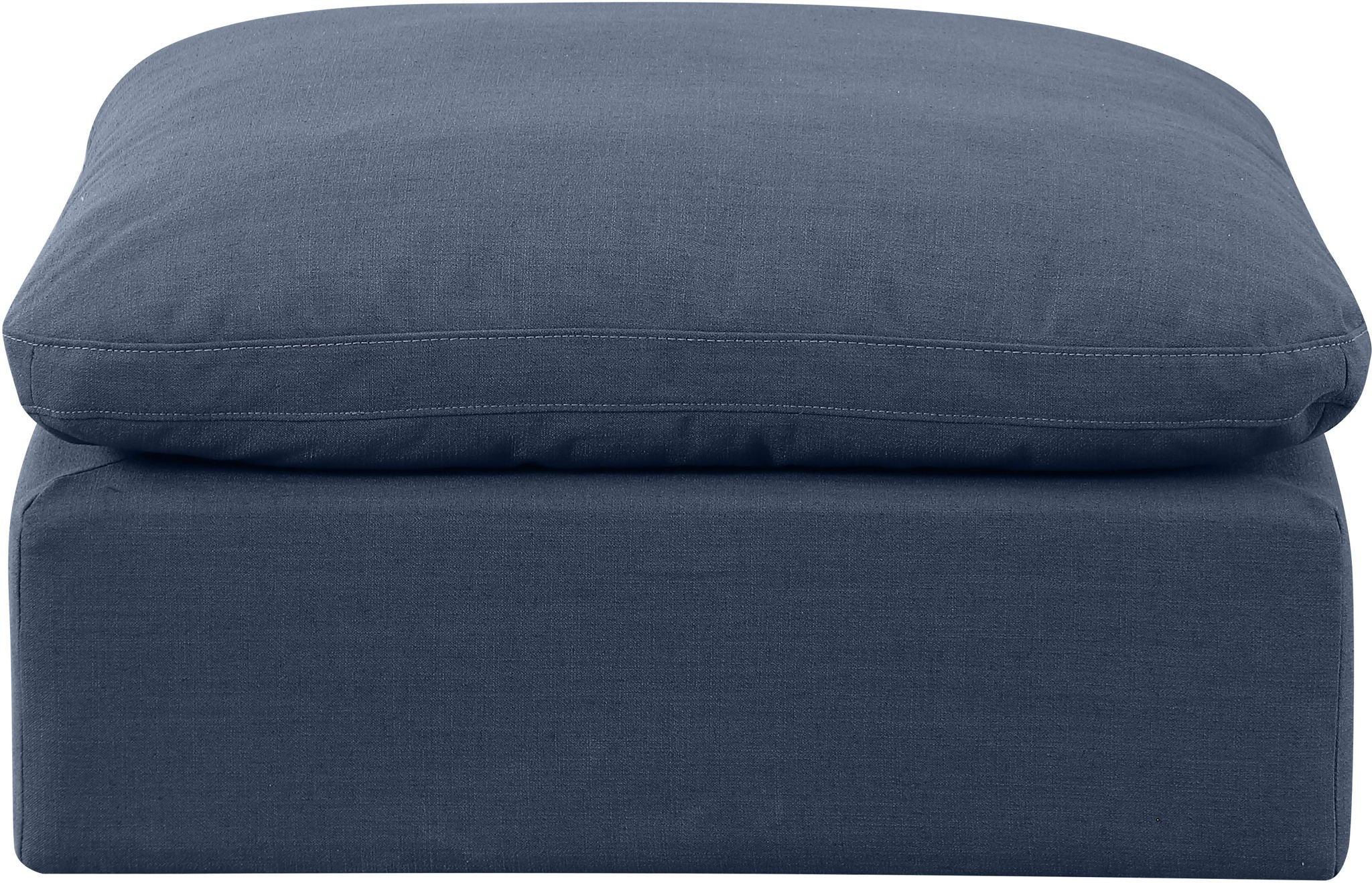 Indulge - Linen Ottoman