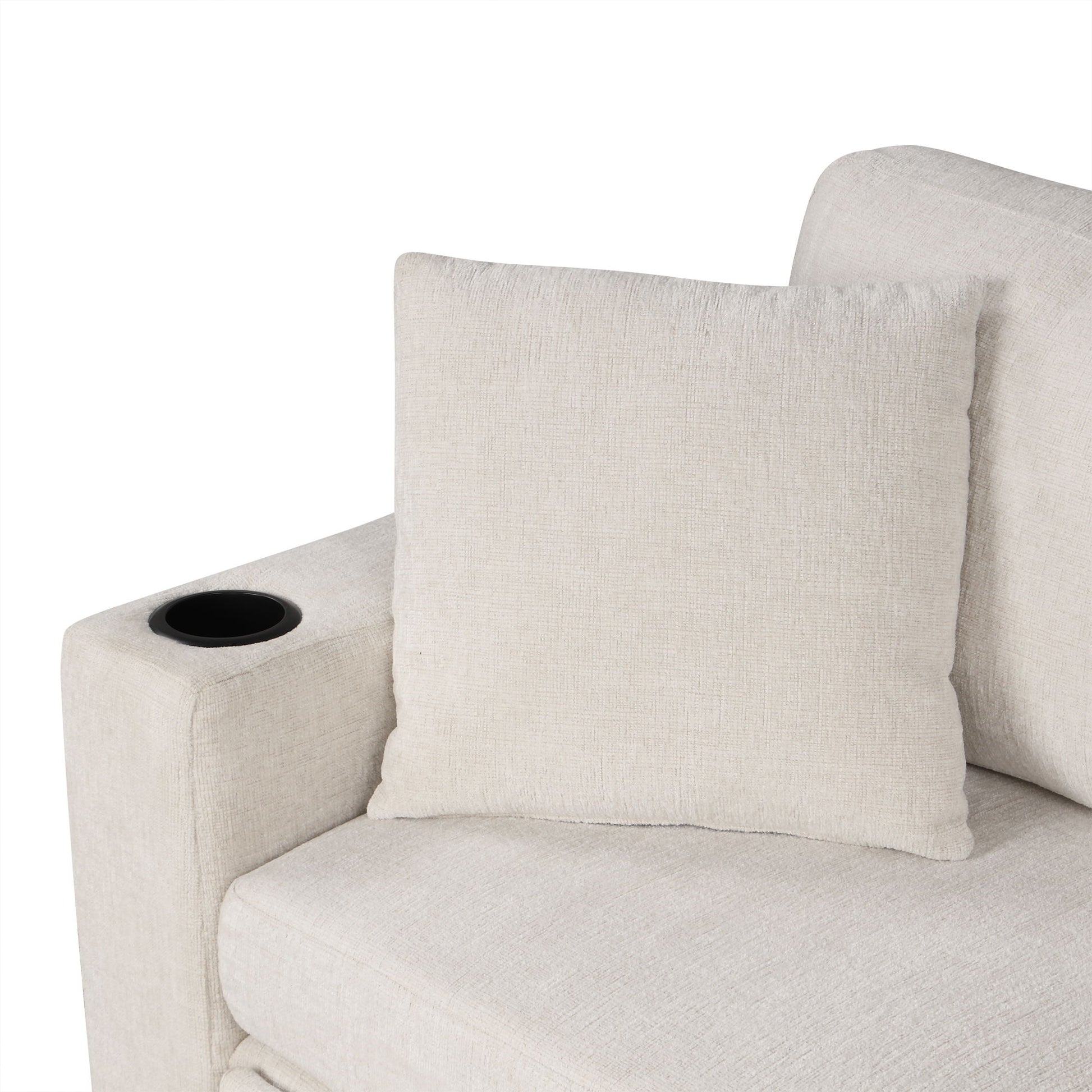 Convertible U-Shaped Sectional Sofa With Pull-Out Bed - Best Buy Furniture