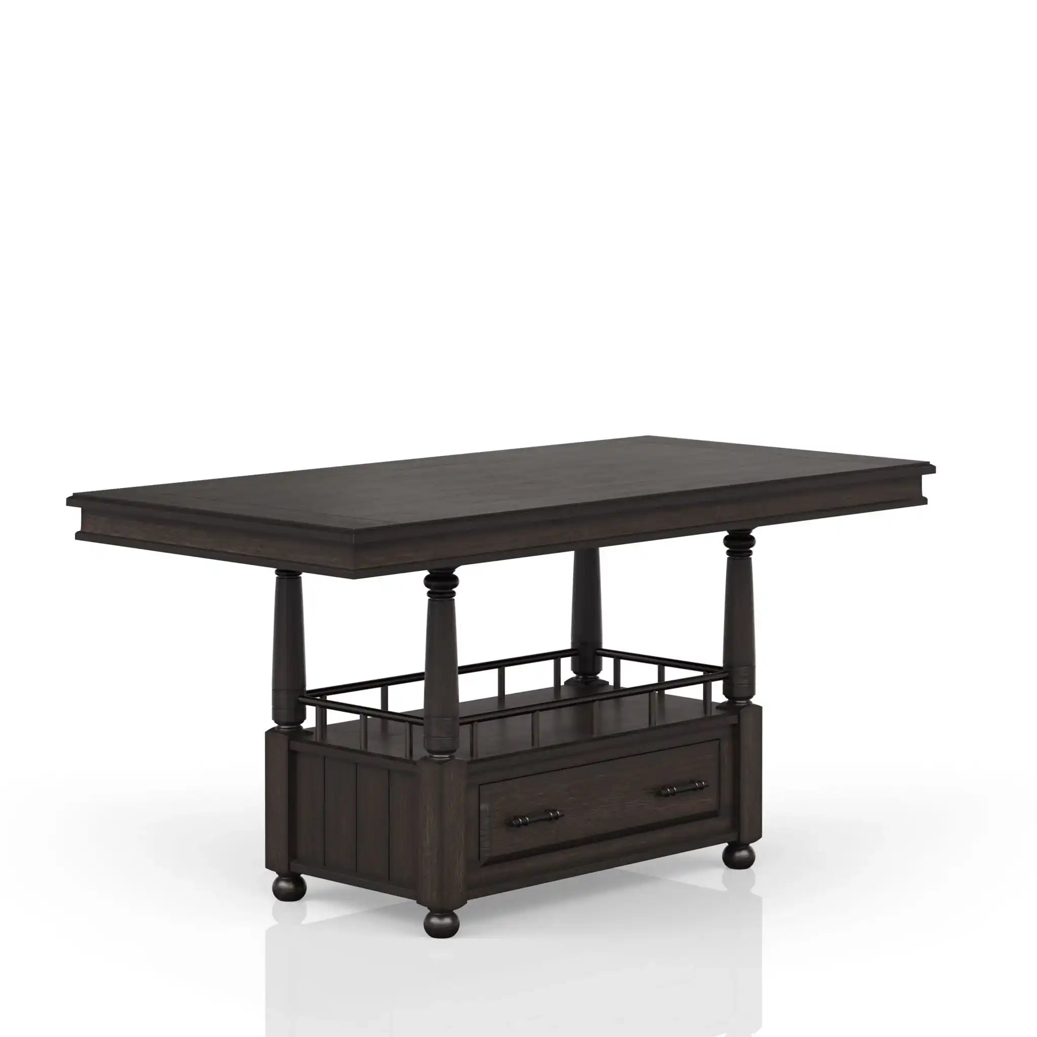 Counter Height Dining Table - Coffee