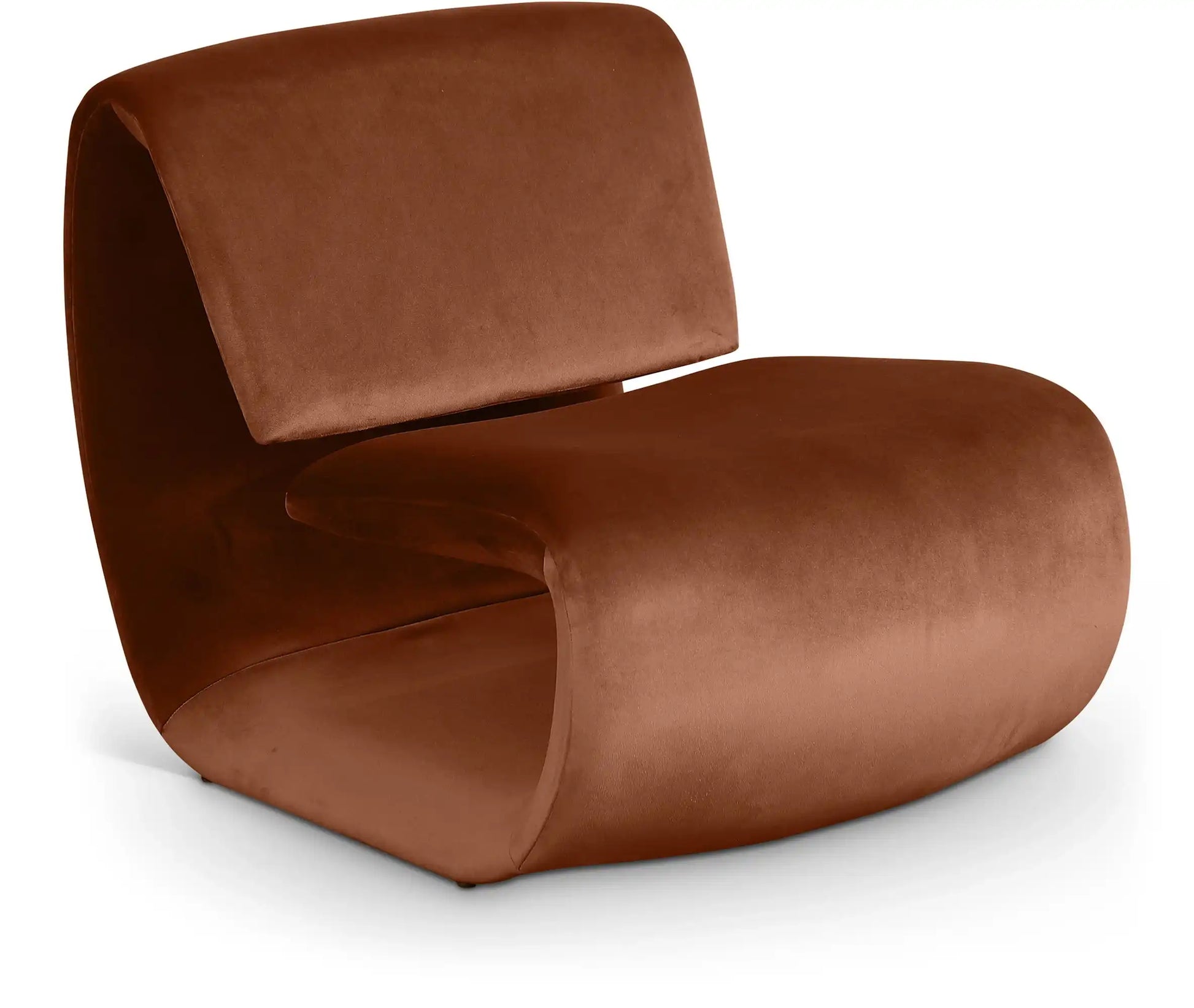 Nouveau - Velvet Accent Chair - Best Buy Furniture
