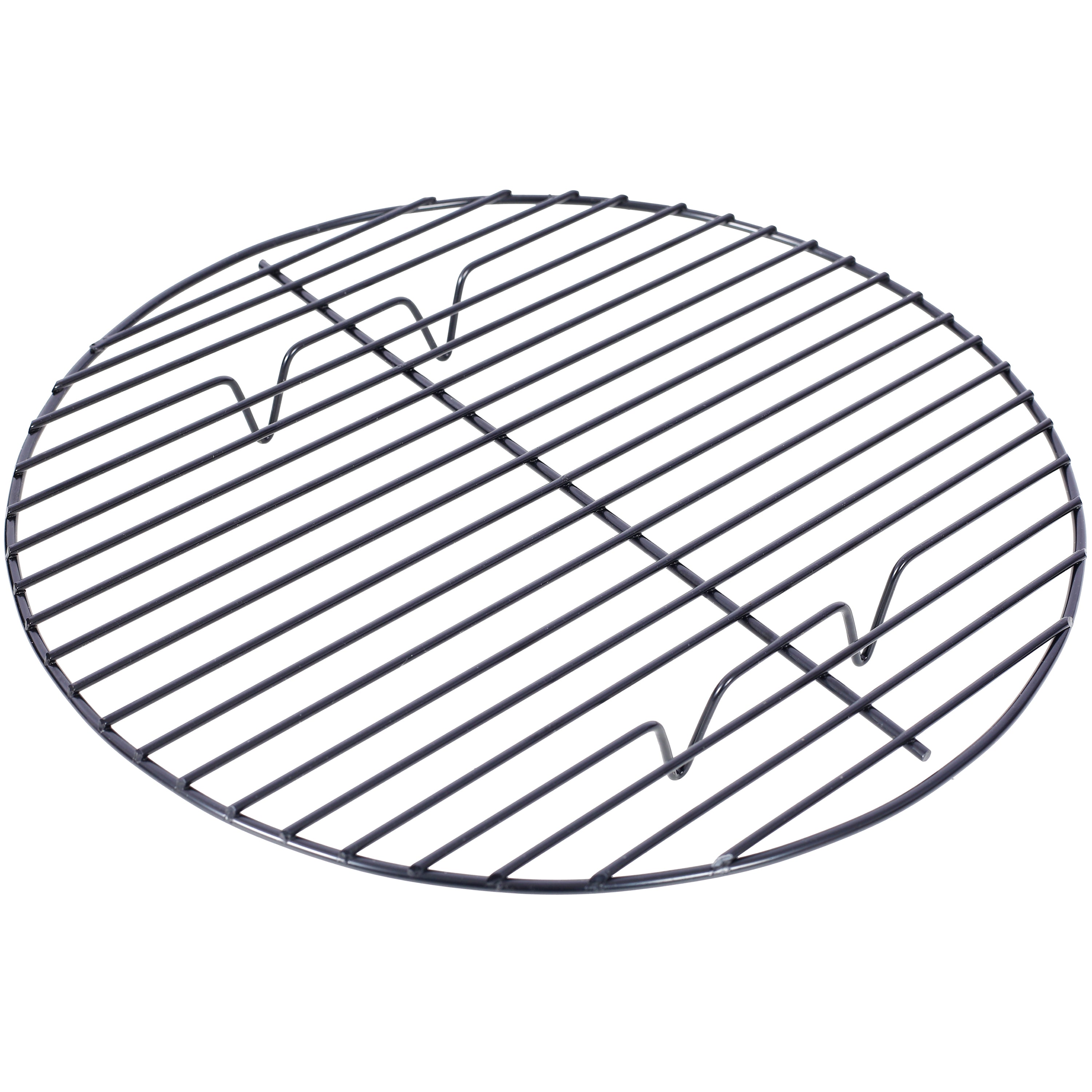 17 Inch Steel Charcoal Smoker Heavy Duty Round BBQ Grill Black