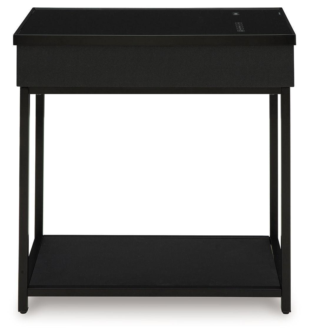 Gemmet - Accent Table - Black - Best Buy Furniture