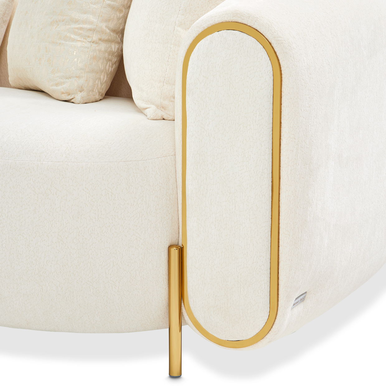 Sassani - Sofa - Crepe / Gold