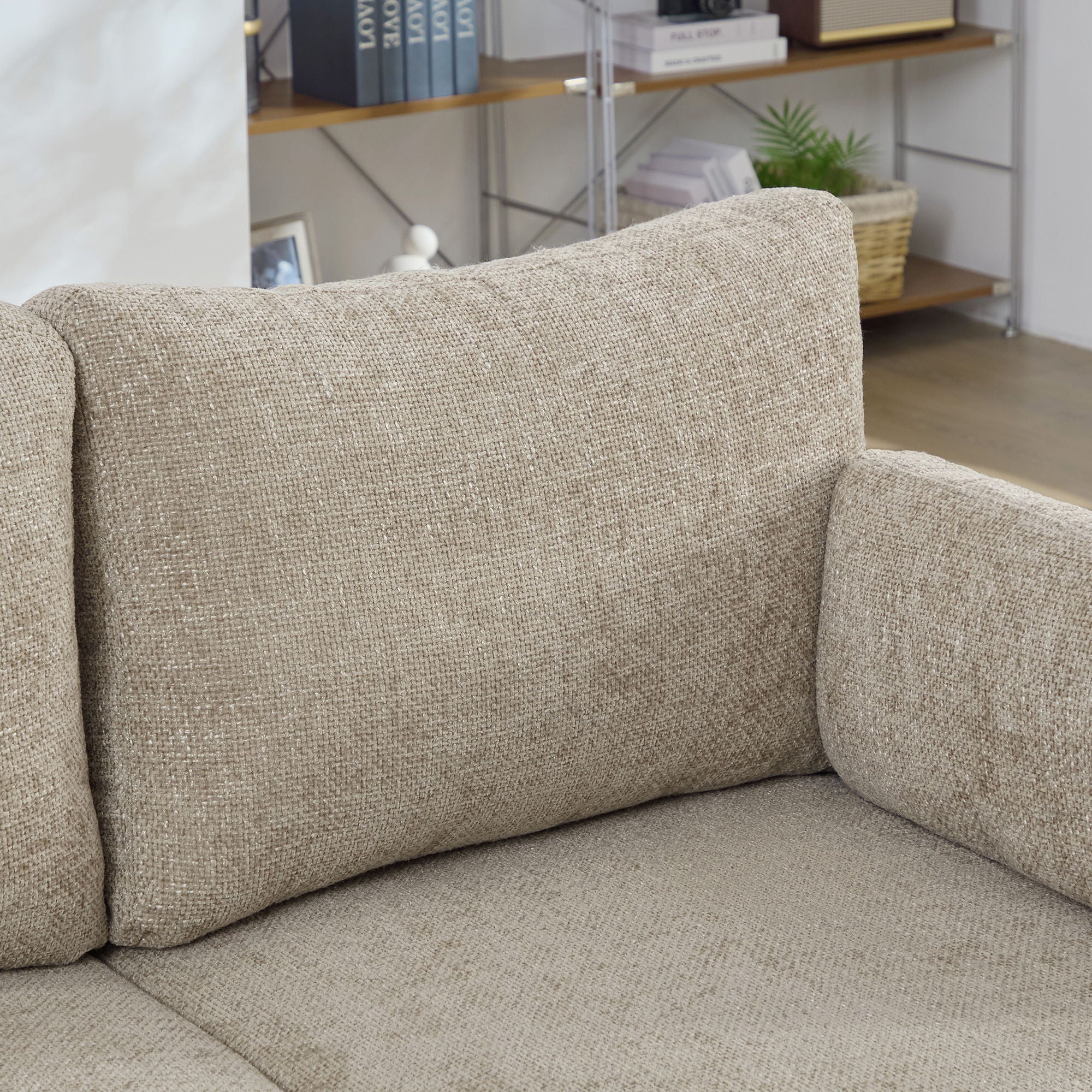 Wide Sofa Bed - Taupe