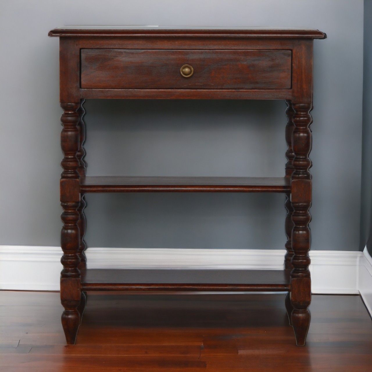 Turned Legs Side Table