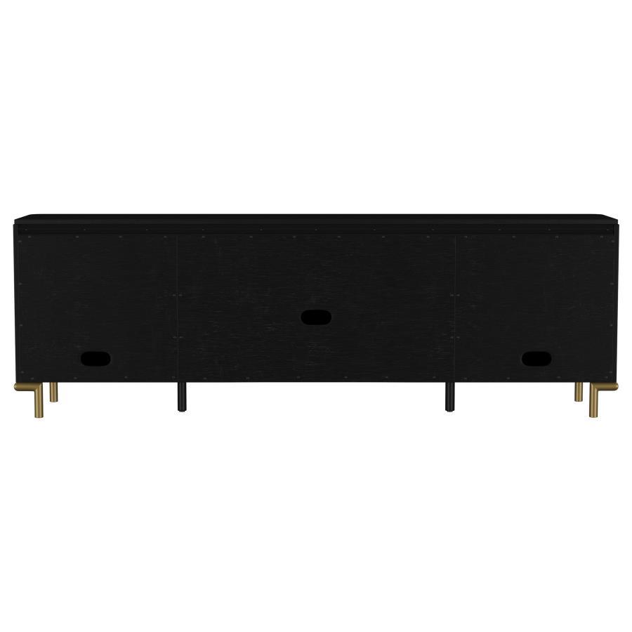Arini - Rattan Cane 2-Door TV Stand Media Console