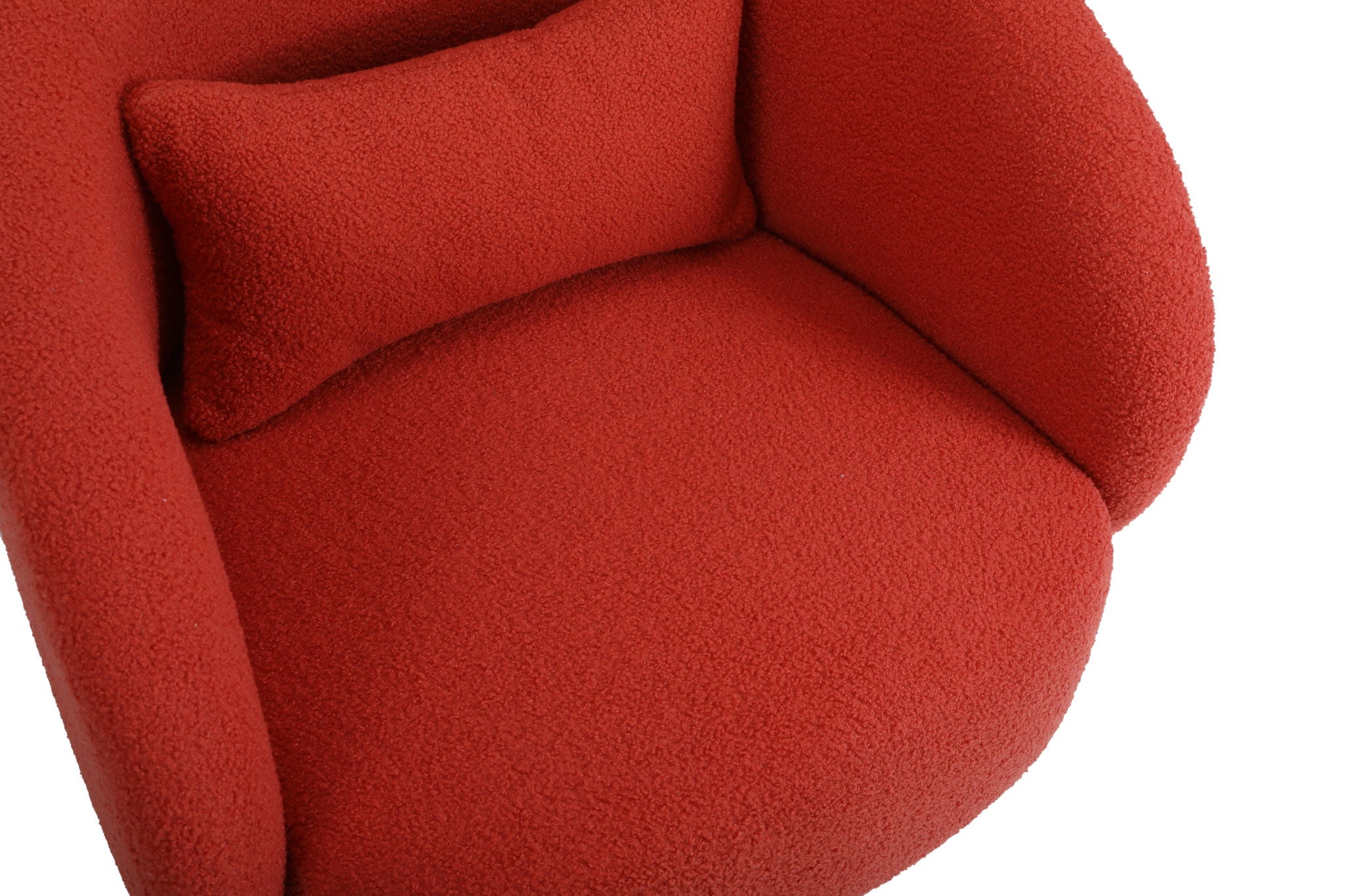 Swivel Accent Chair Armchair, Round Barrel Chair For Living Room Bedroom