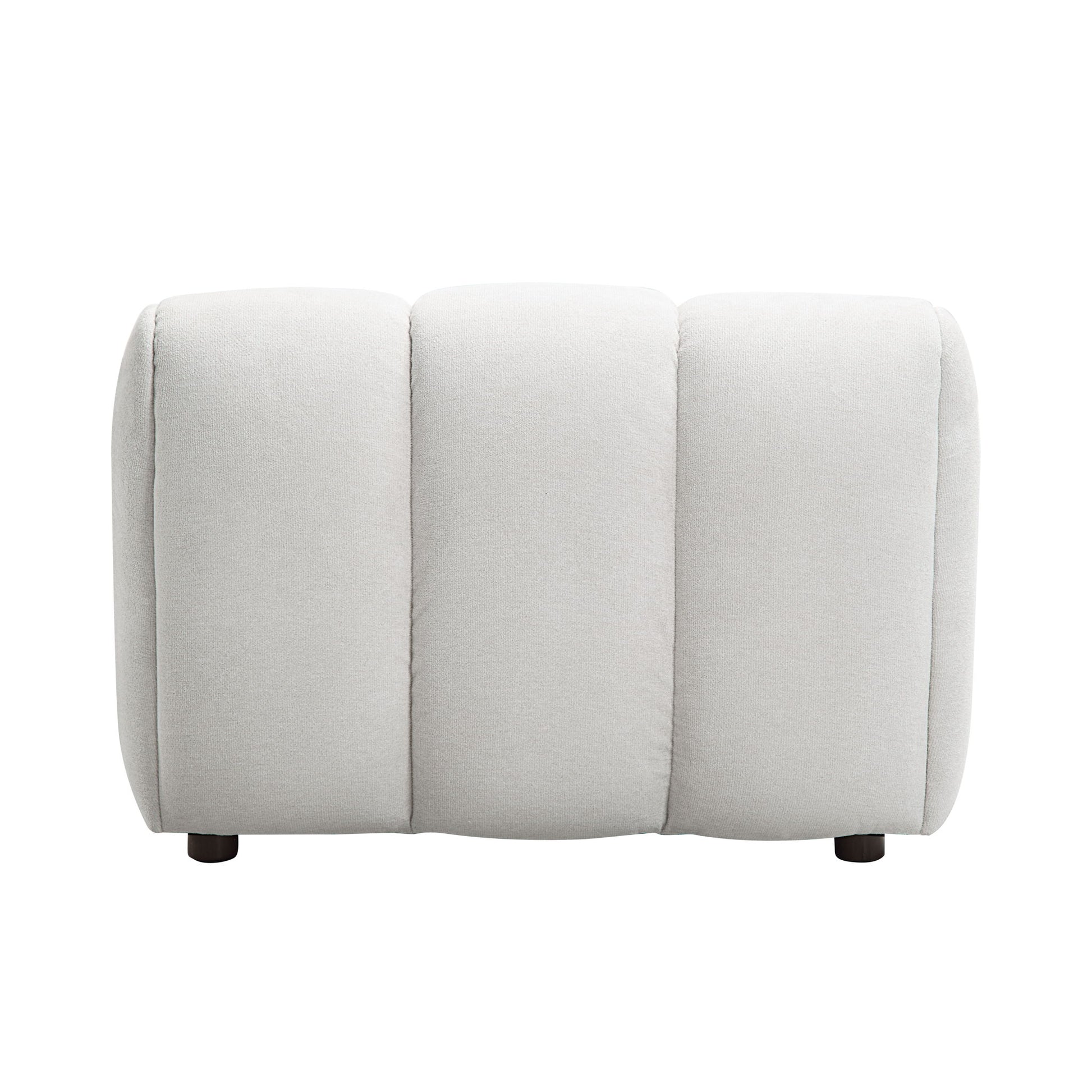 Manilla - Sectional Sofa With Chair - Ivory White - Best Buy Furniture