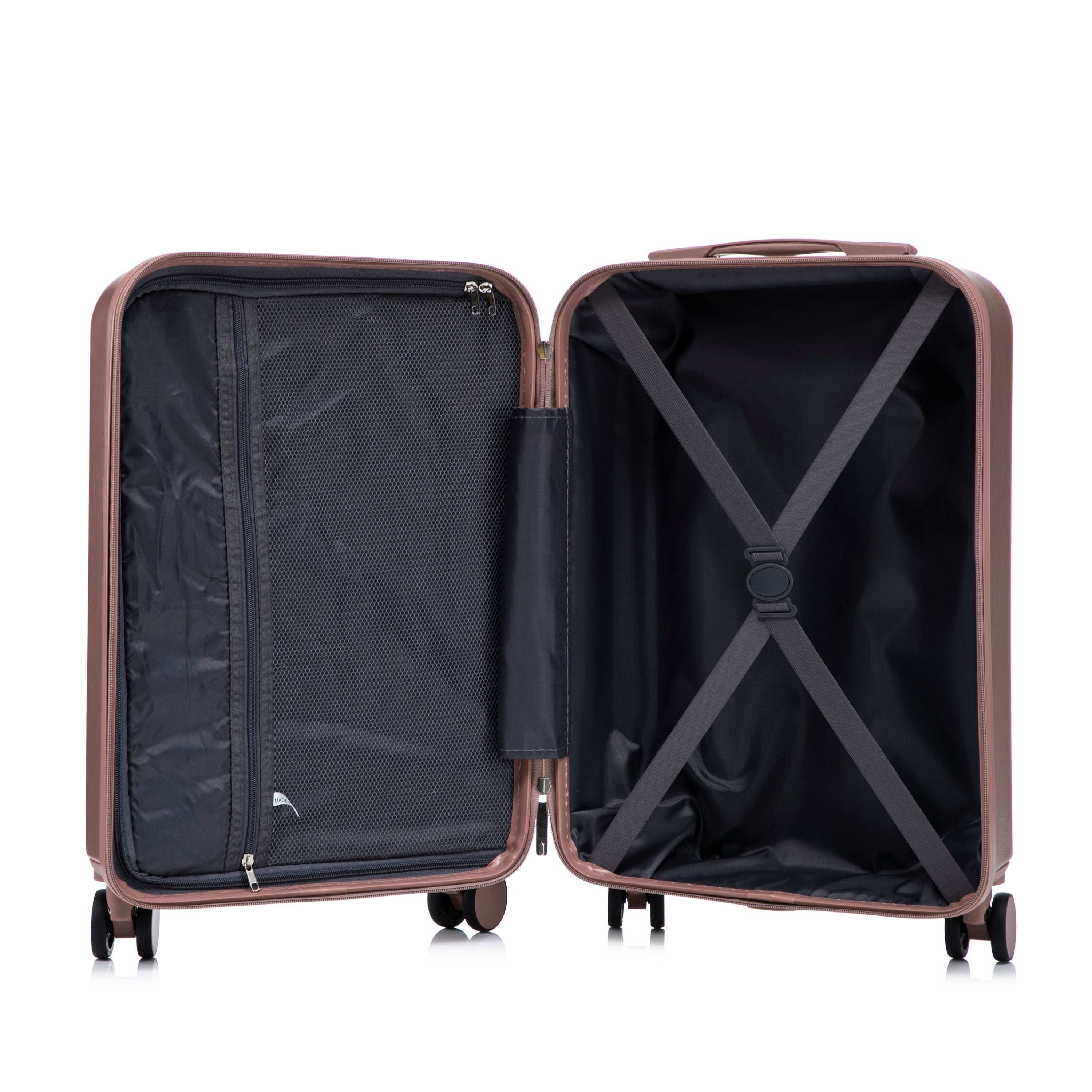 14'/20' 2-Piece ABS Spinner Wheel Luggage Set