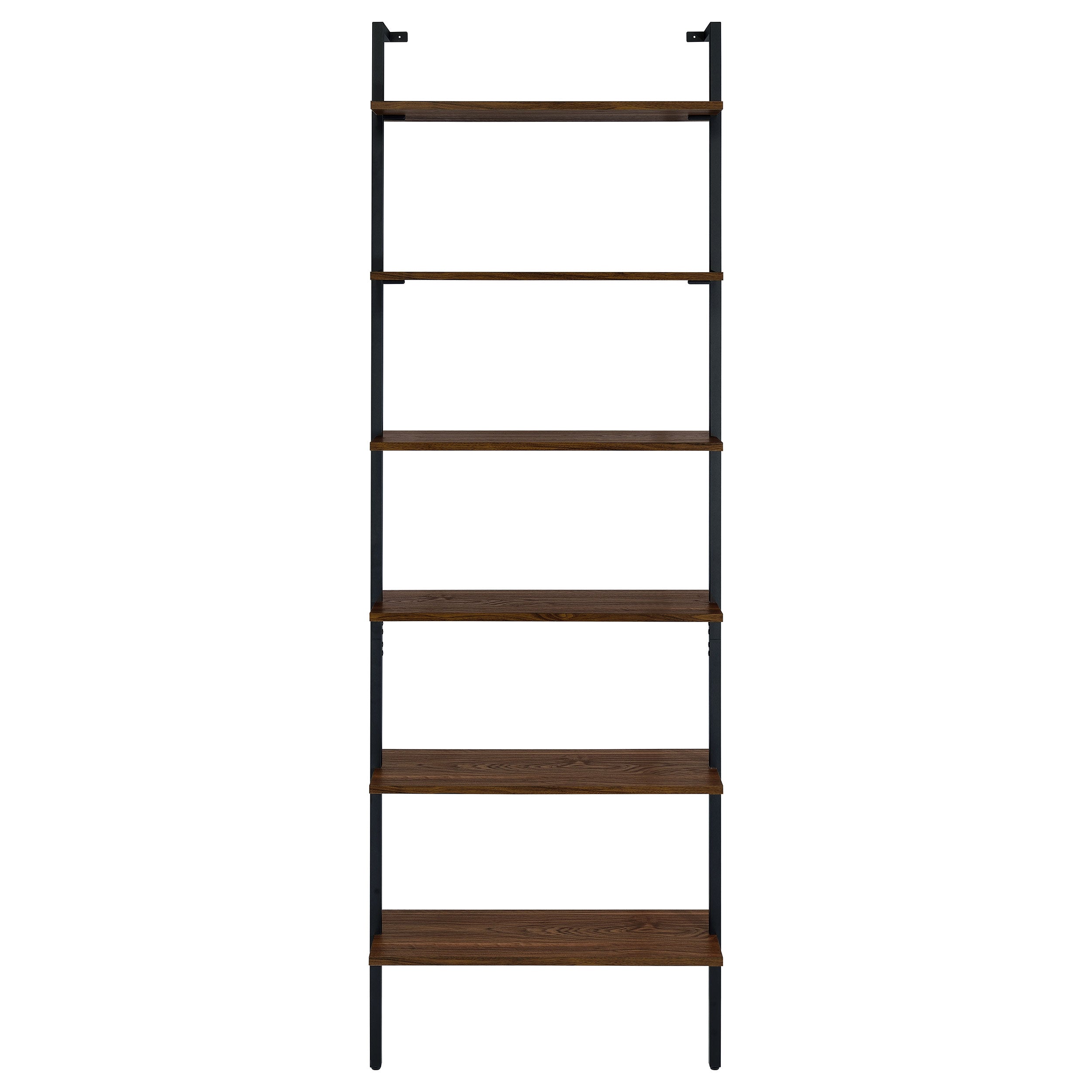 Owens 3-piece 96-inch Wall Mounted Bookshelf Set Walnut-