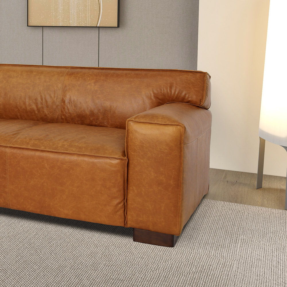 Morgan - Waxy Sofa - Cognac