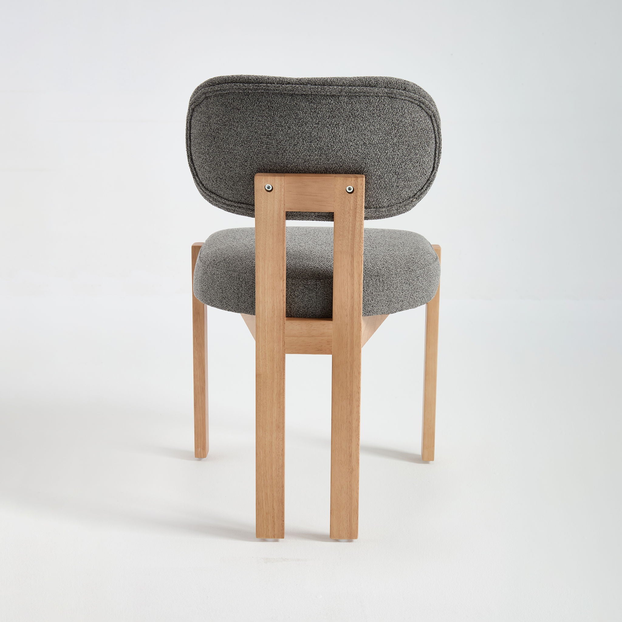 Dining Chairs With Ergonomic Backrest And Adjustable Feet (Set of 2)