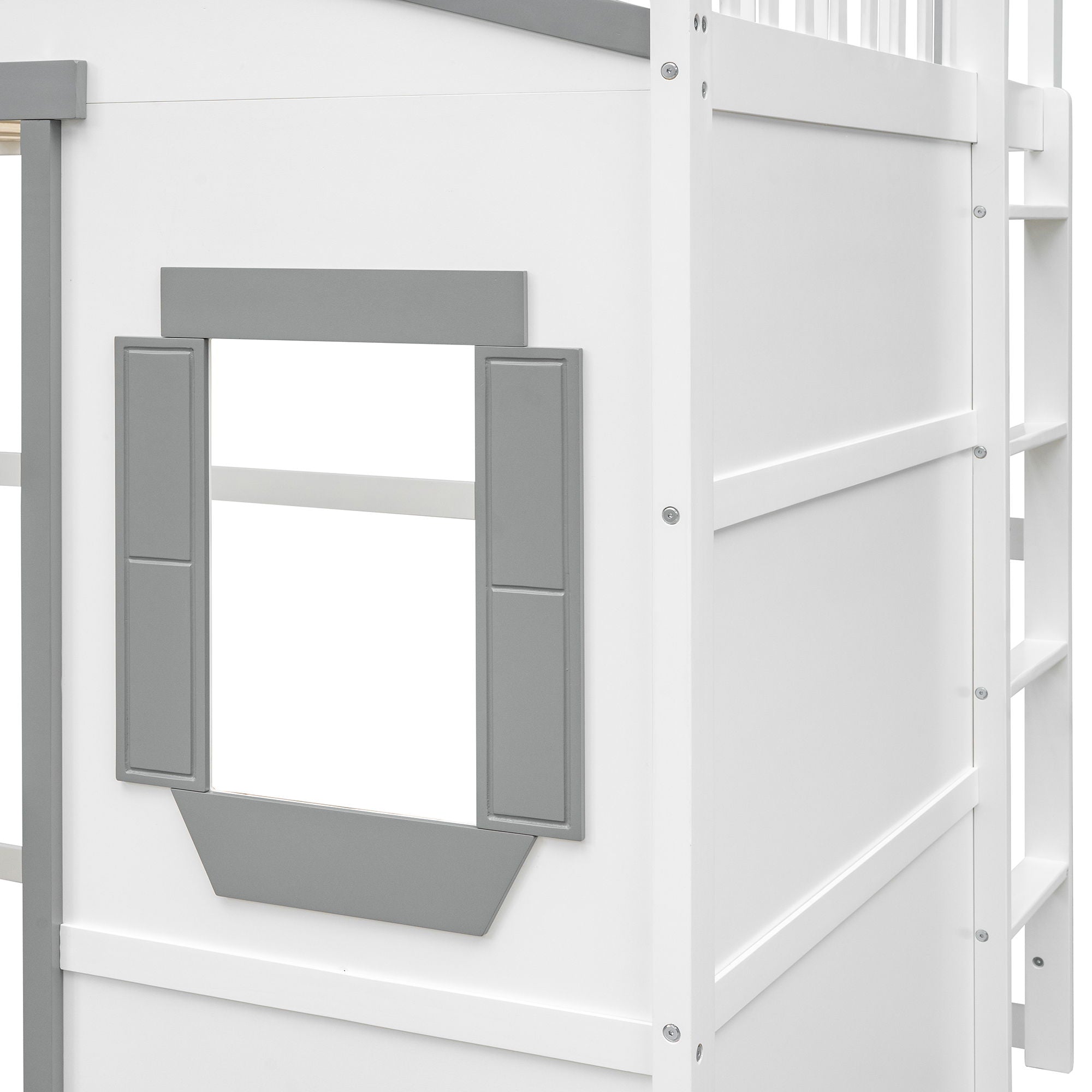 Elegant House Loft Bed With Ladder