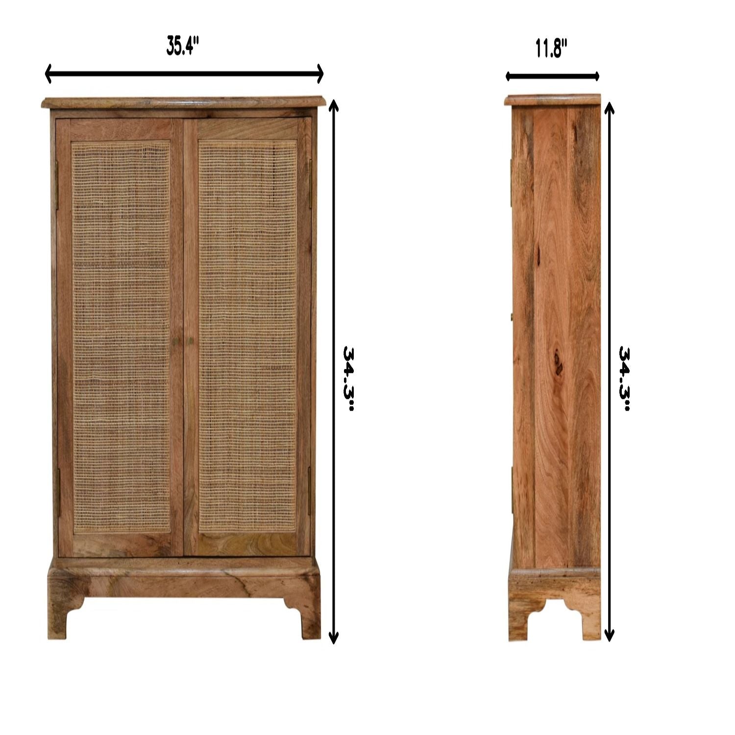 Close Knit Lounge Cabinet - Oak - Best Buy Furniture