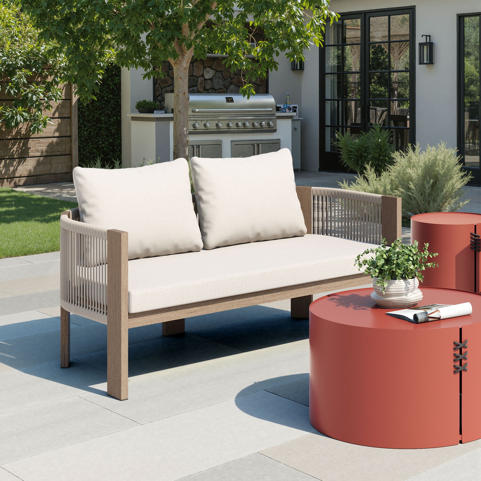Rebel - Outdoor Sofa - Beige