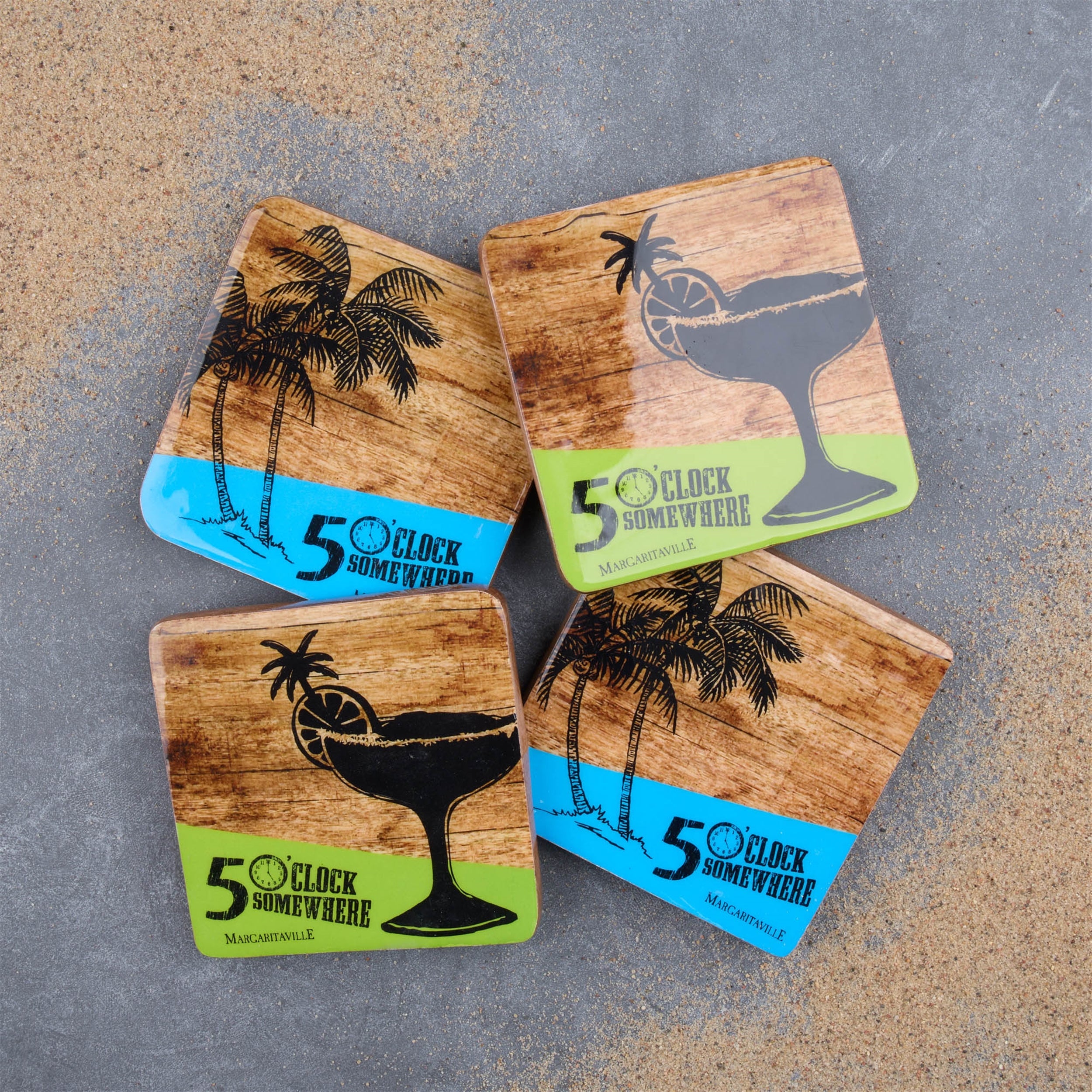 Margaritaville Coaster (Set of 4)