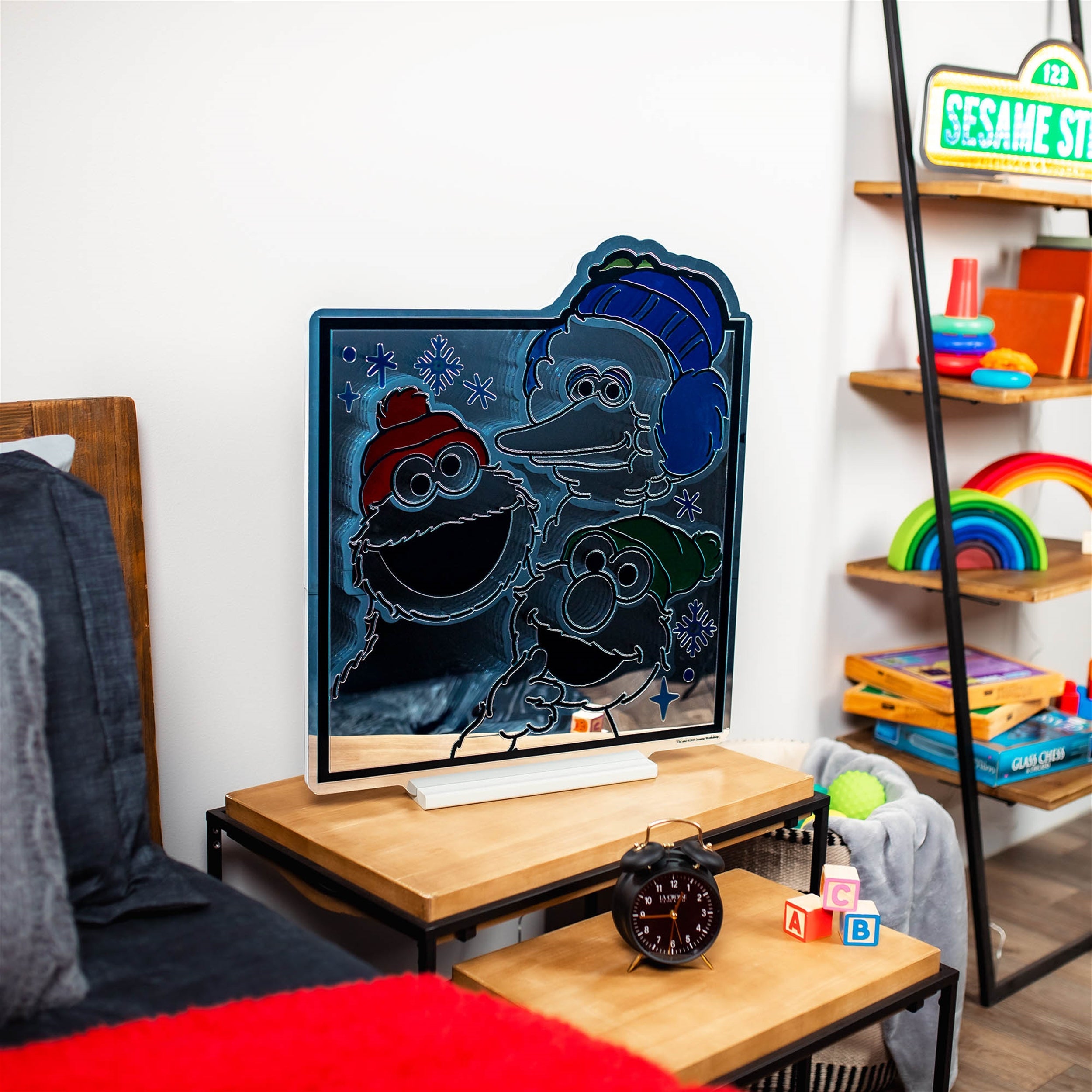 Sesame Street Holiday Friends Ekkolight 25"H