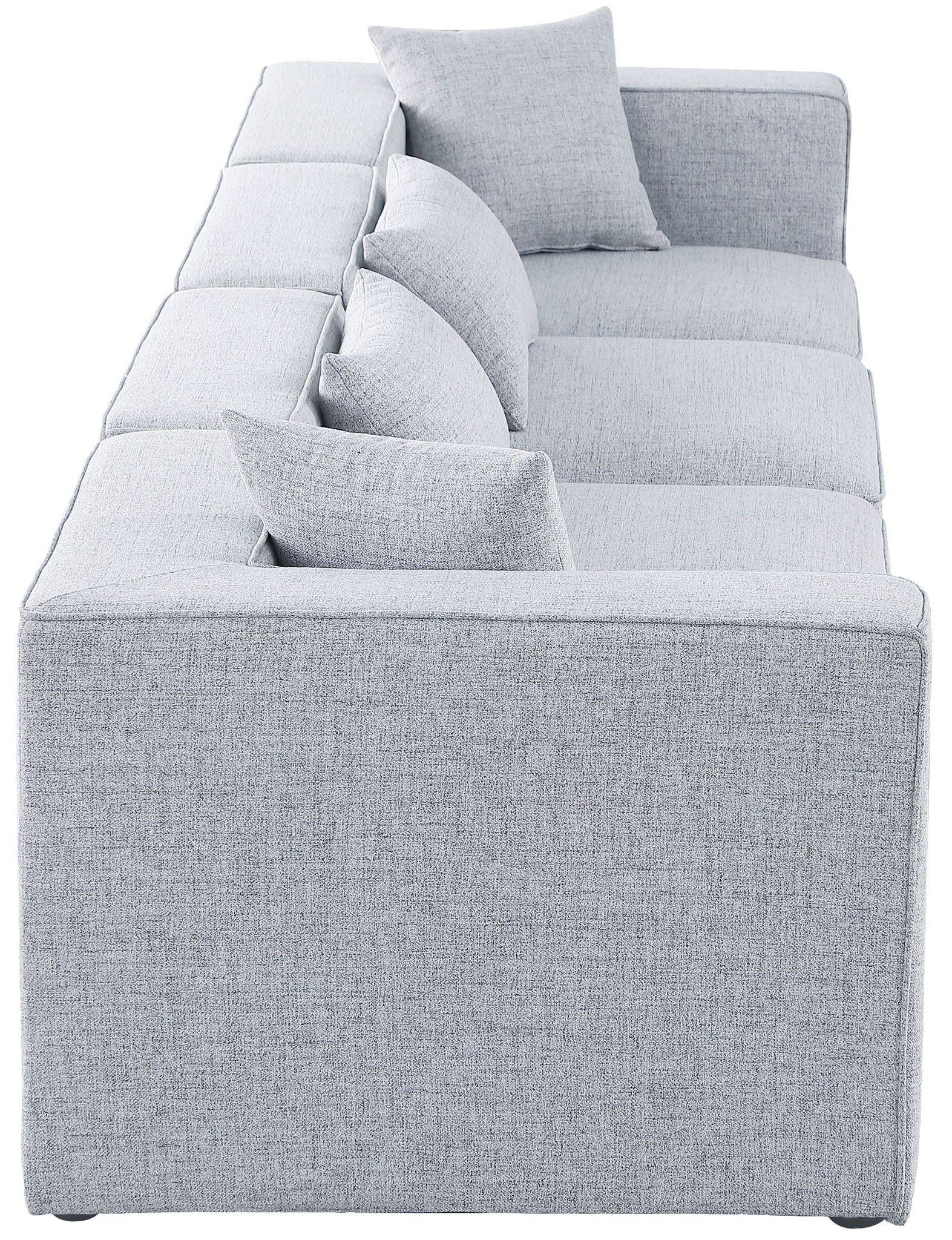 Cube - Linen Modular 4 Seat Sofa