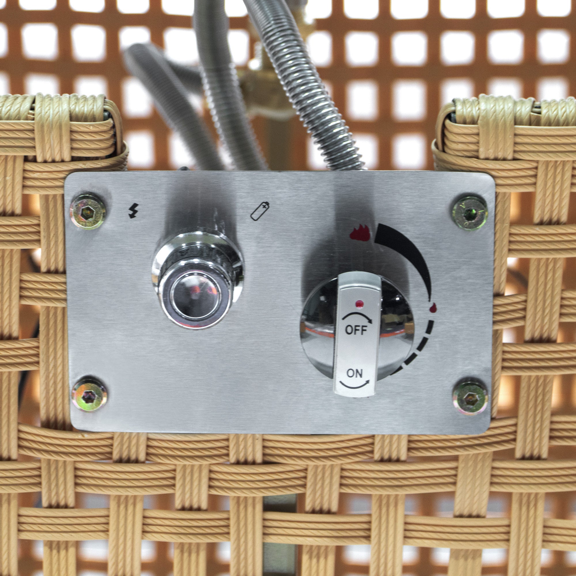 K&K 43' Propane Gas Fire Pit Table