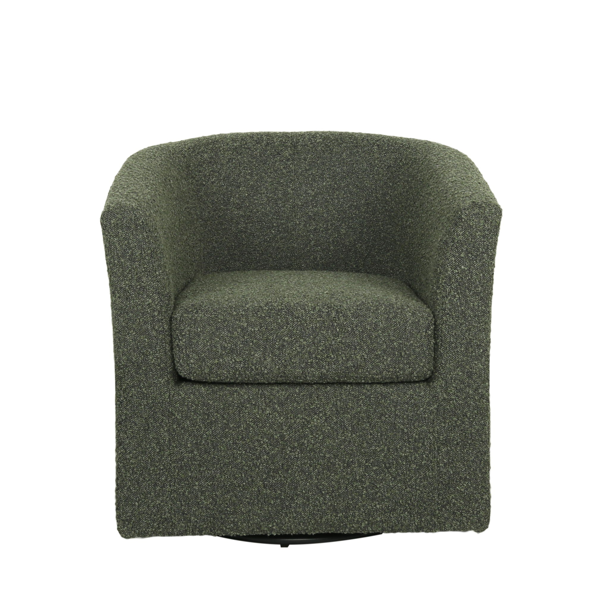 Melodize - Swivel Club Chair With Barrel Shape Design