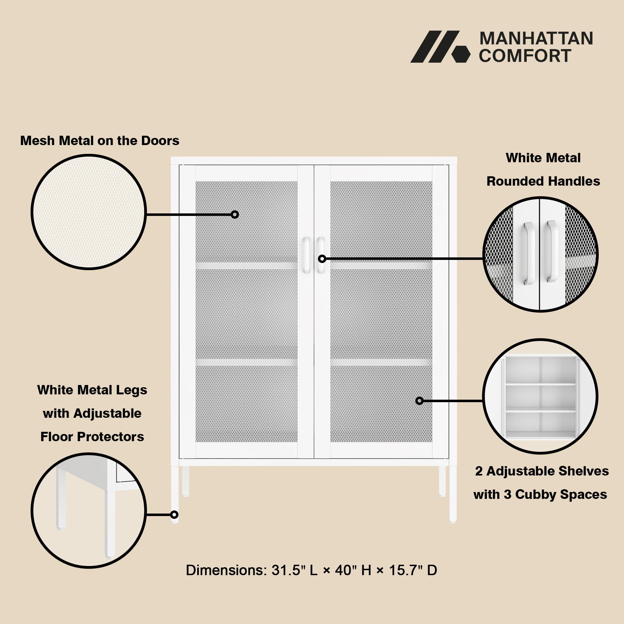 Amelia - Accent Cabinet
