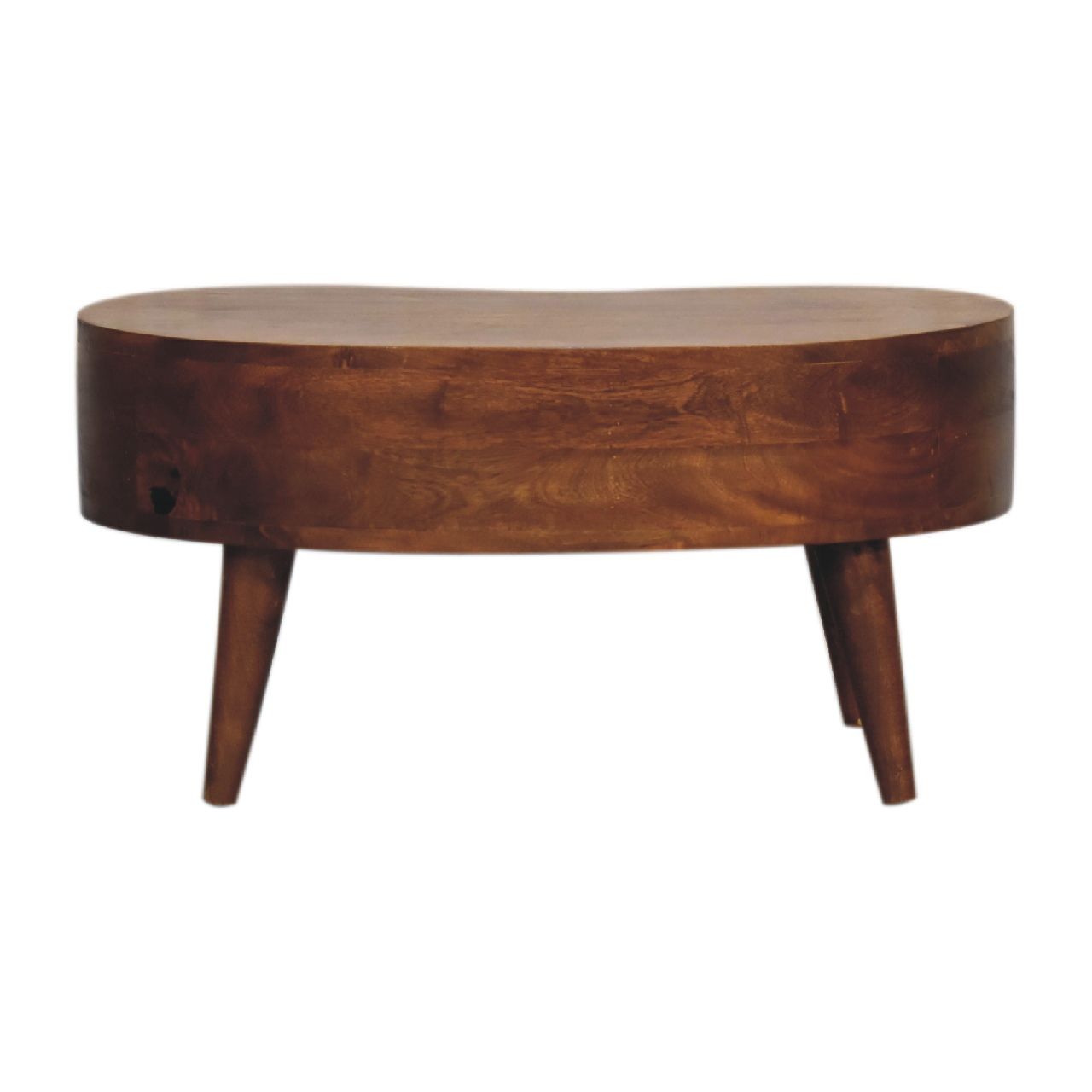 Wave Coffee Table With 1 Drawer