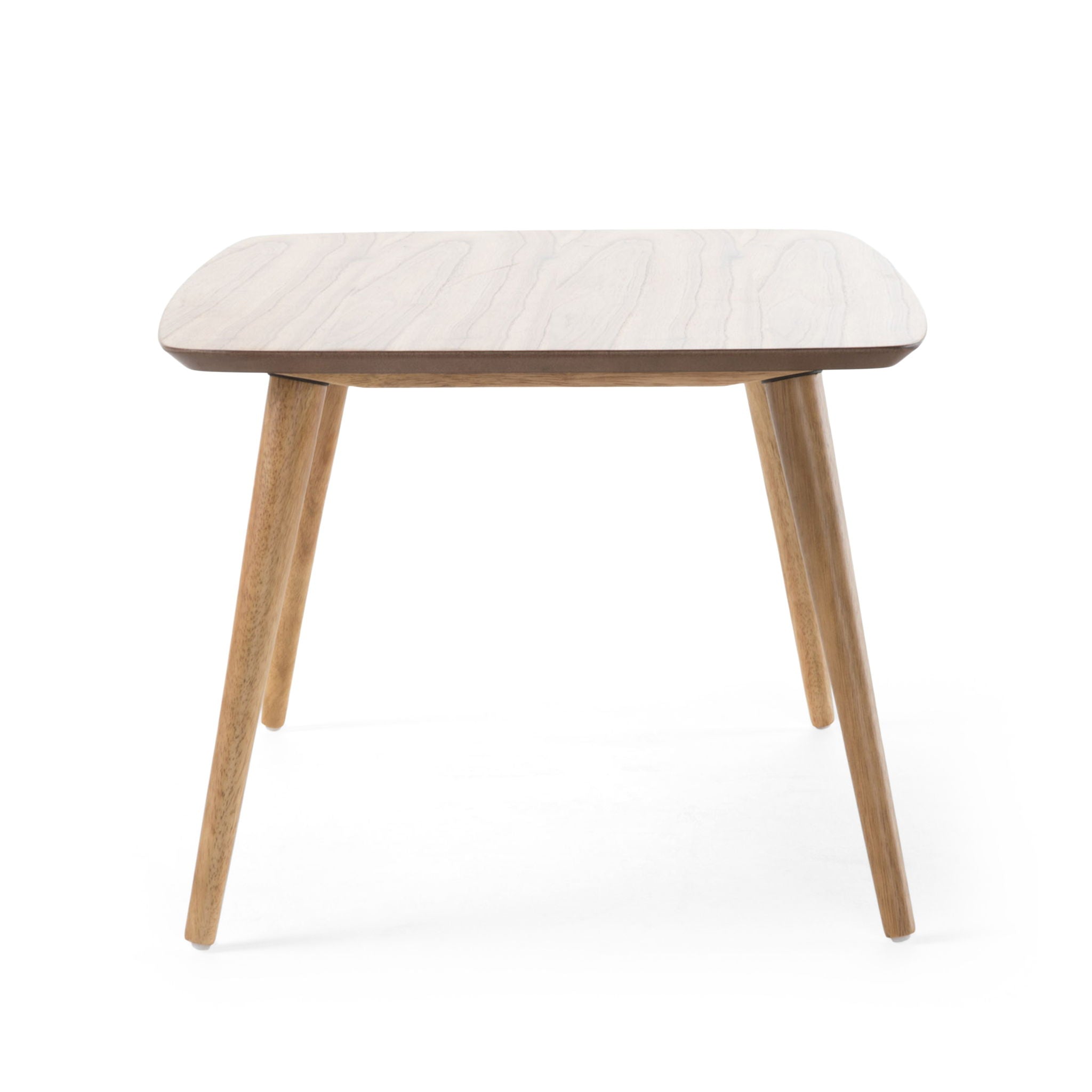 Mid Century Coffee Table With Mindi Veneer - Natural