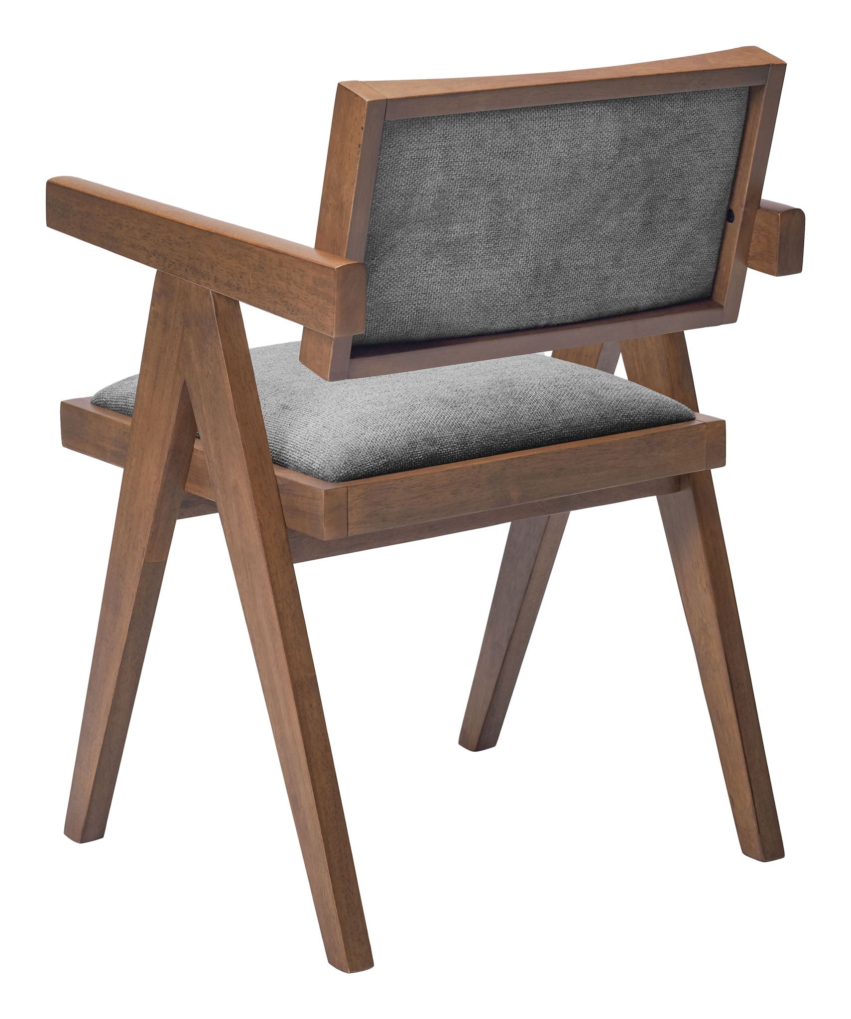 Delhi - Dining Chair (Set of 2) - Gray & Walnut