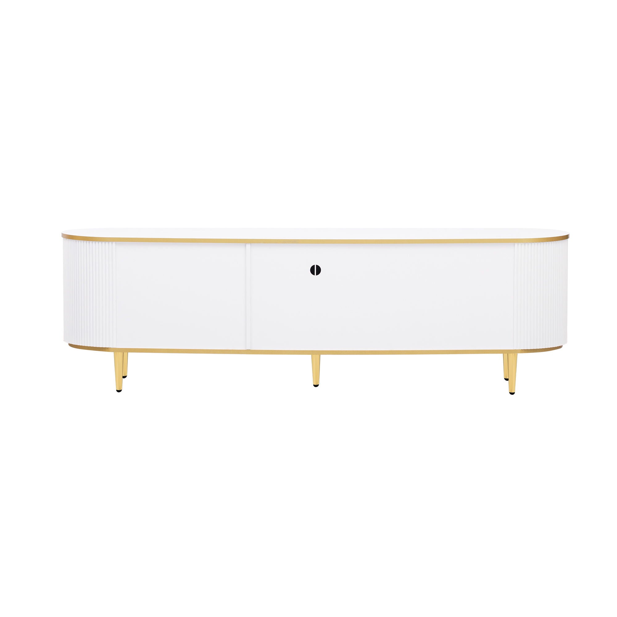 Modern TV Stand With 4 Drawers And 1 Cabinet