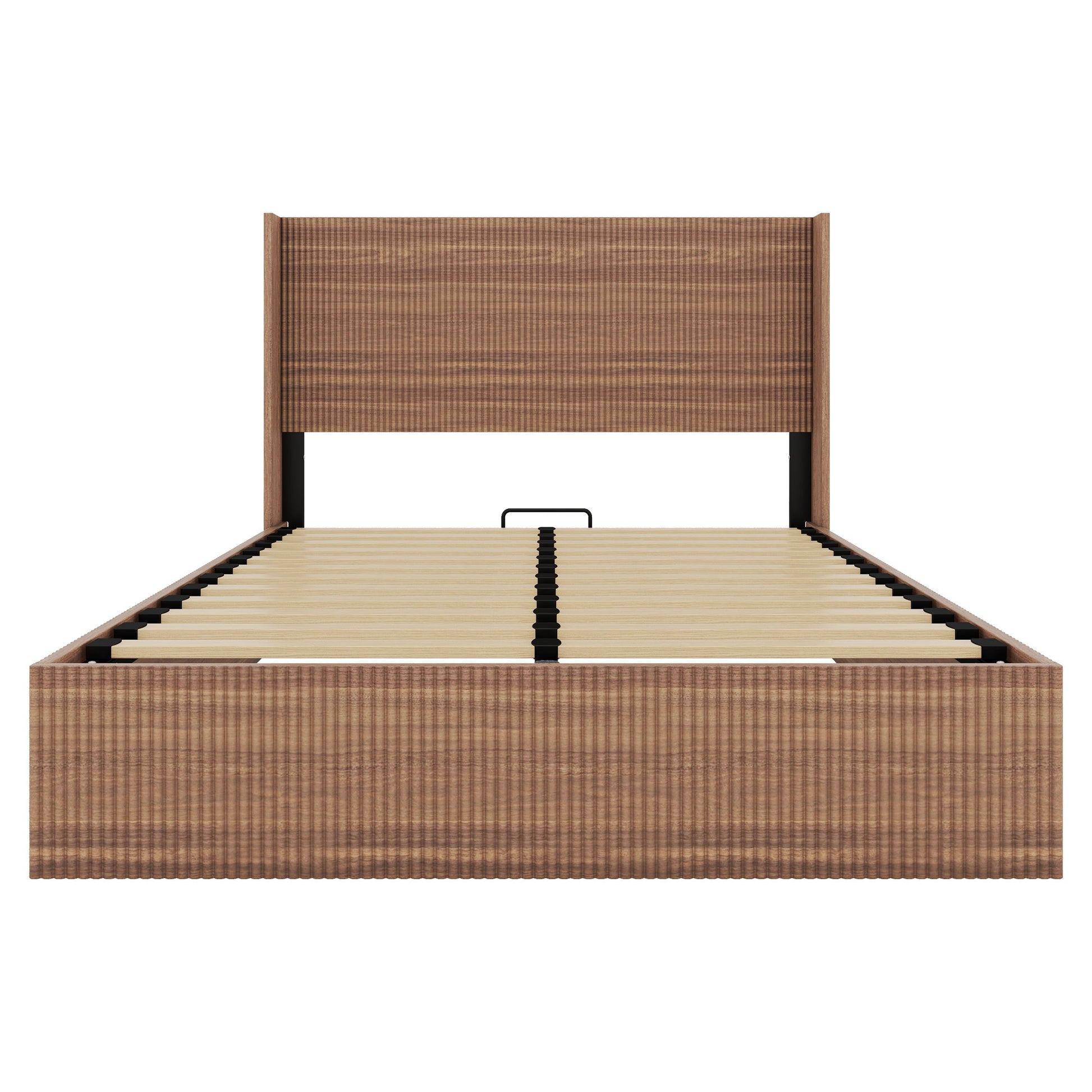 Luna Modern Platform Lift Storage Bed Queen - Best Buy Furniture
