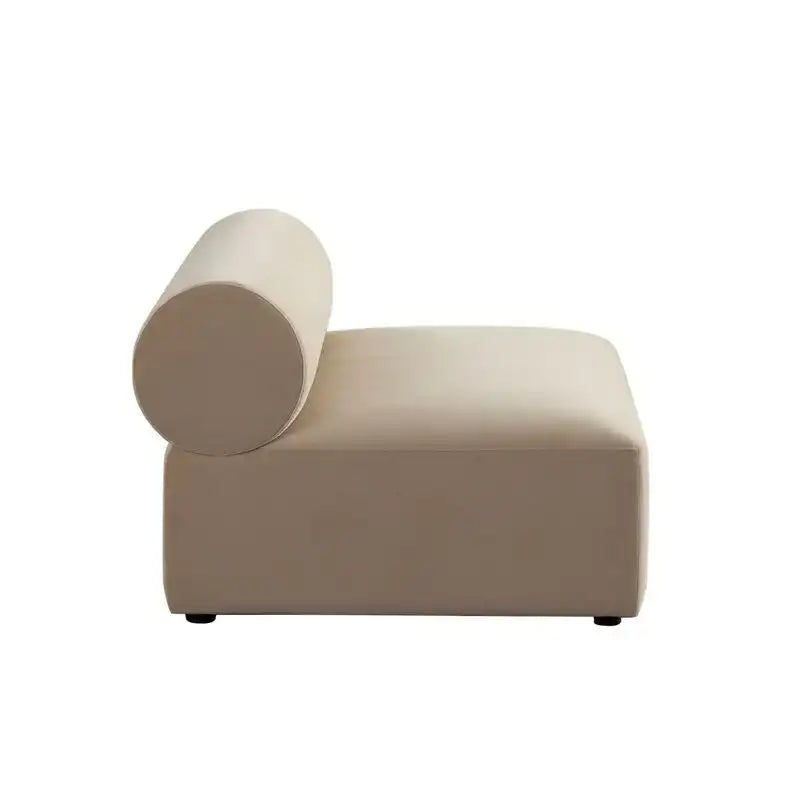 Zia Modular 7 Piece Sectional - Camel Performance Velet