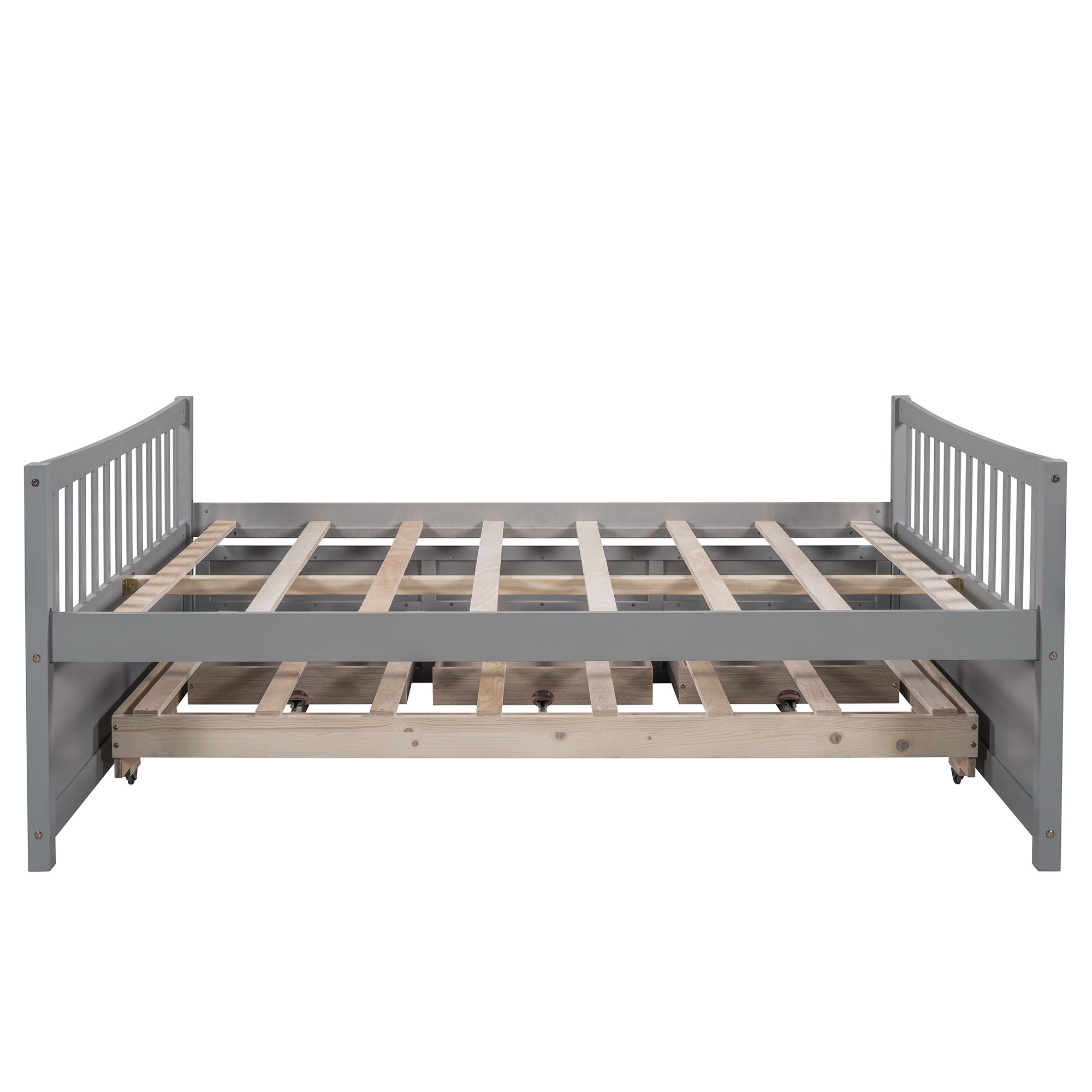 Twin Size Daybed With Trundle And Drawers