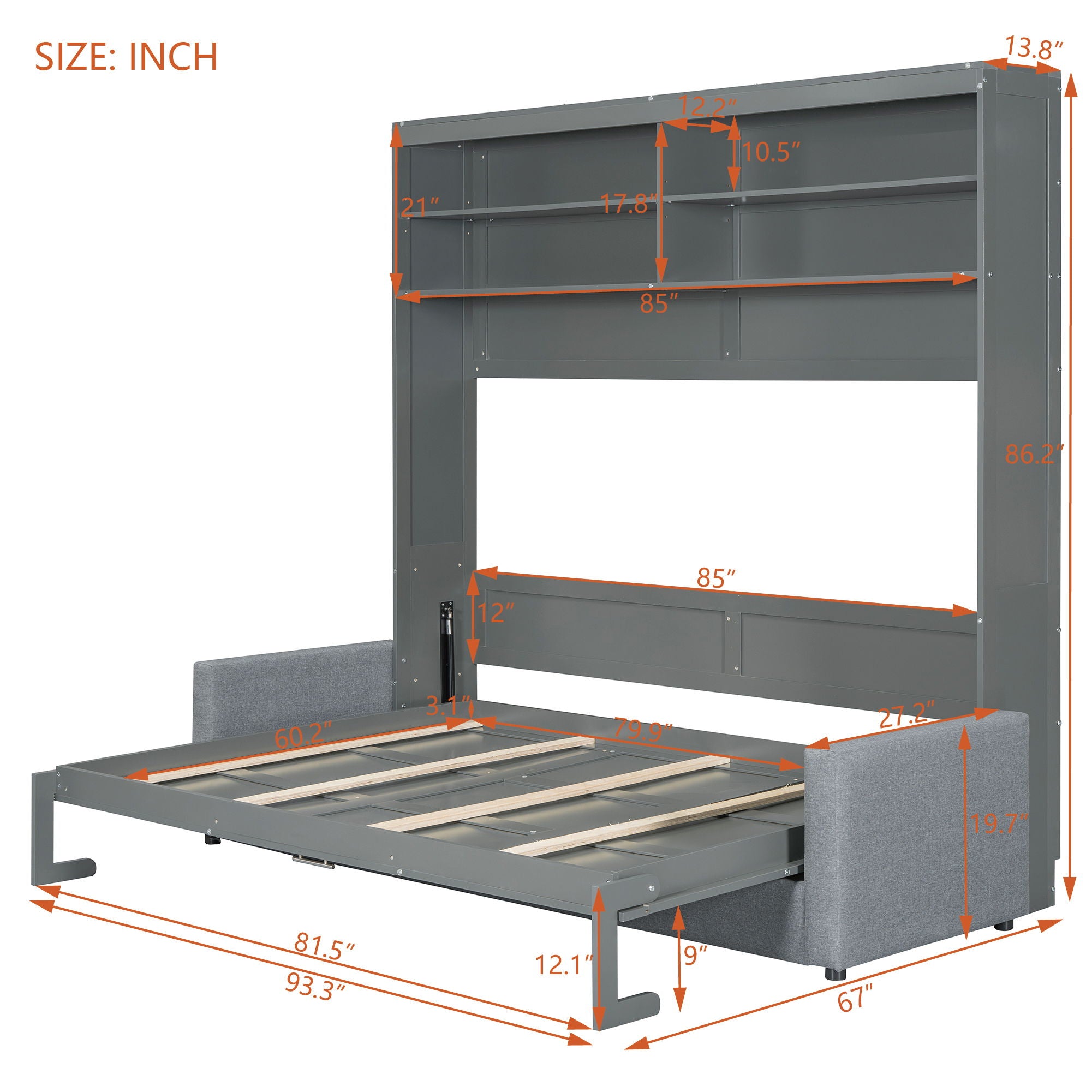 Murphy Wall Bed With Sofa