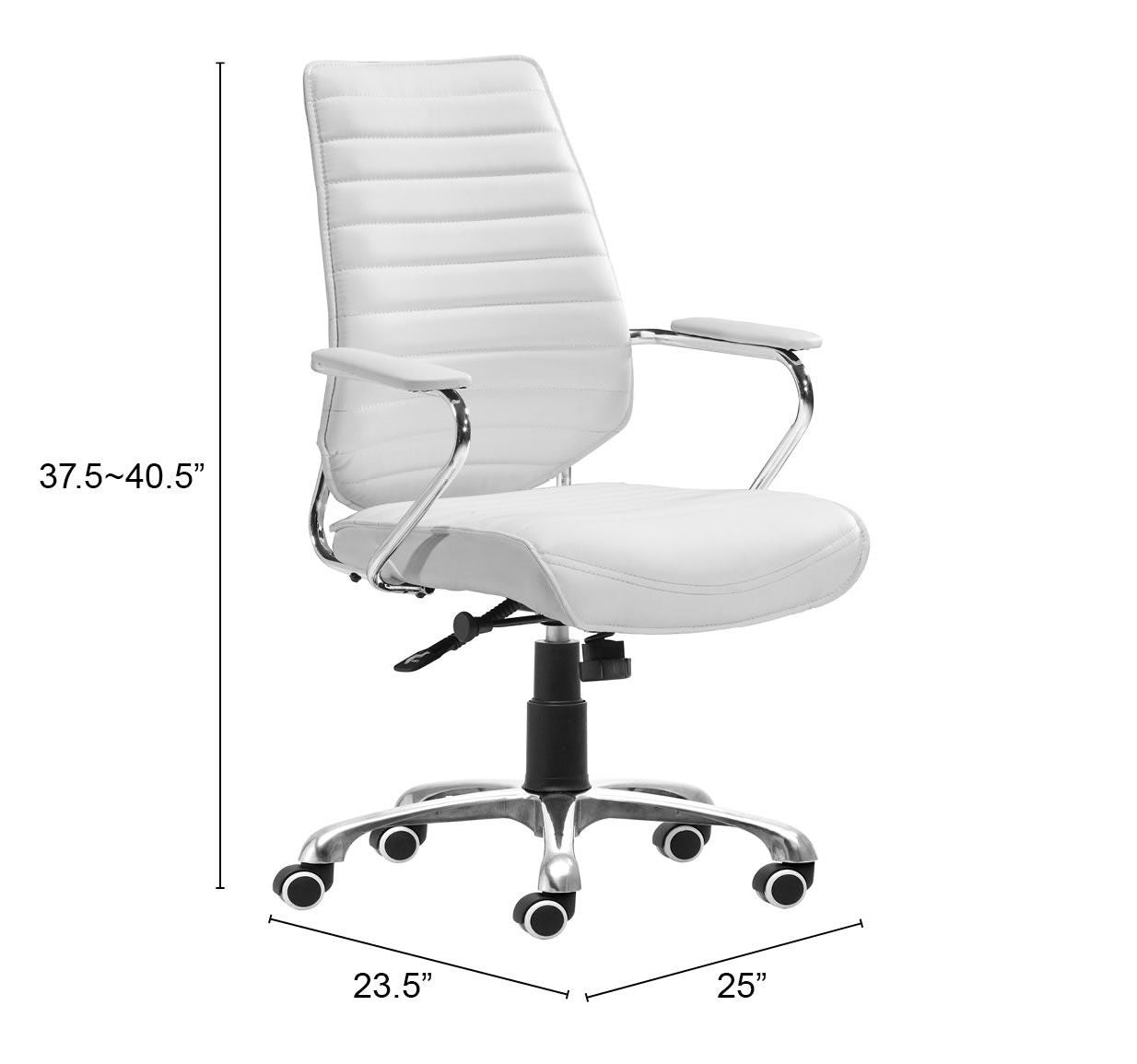 Enterprise - Low Back Office Chair - White