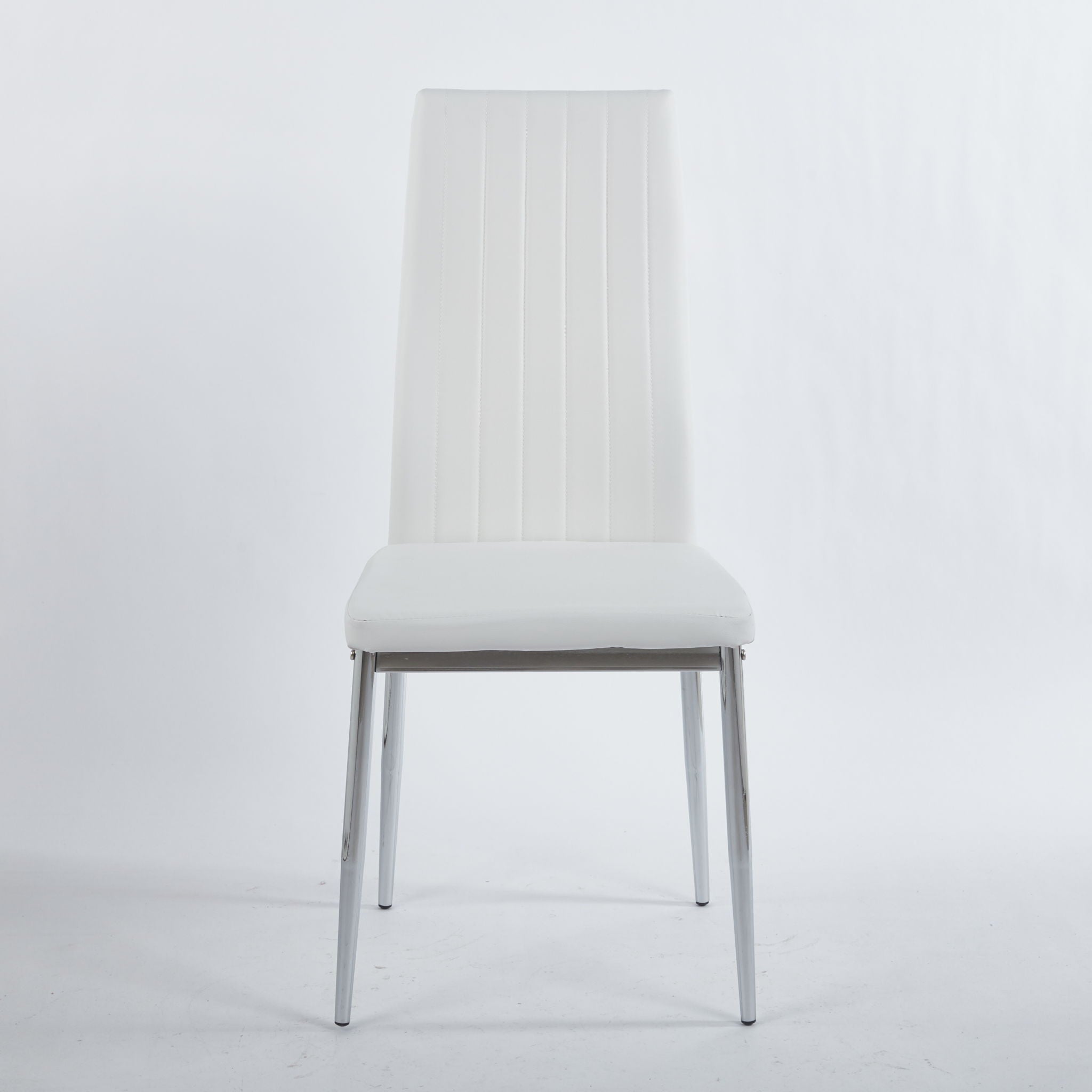 Chrome Leg Dining Chair (Set of 4)