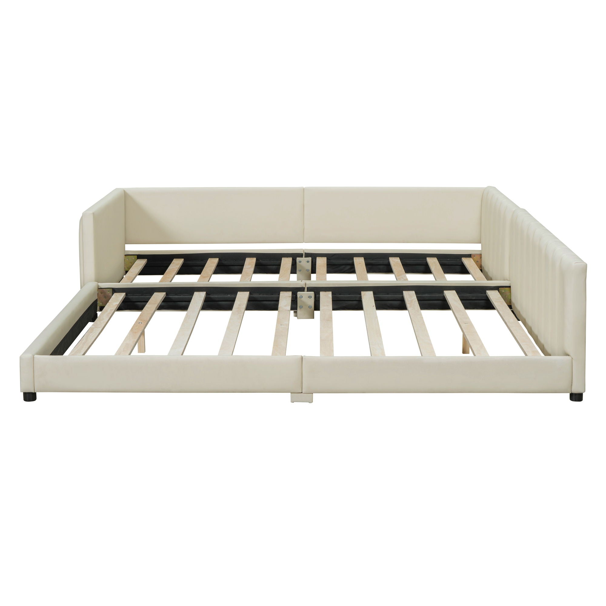 Upholstered Platform Bed, Mother & Child Bed