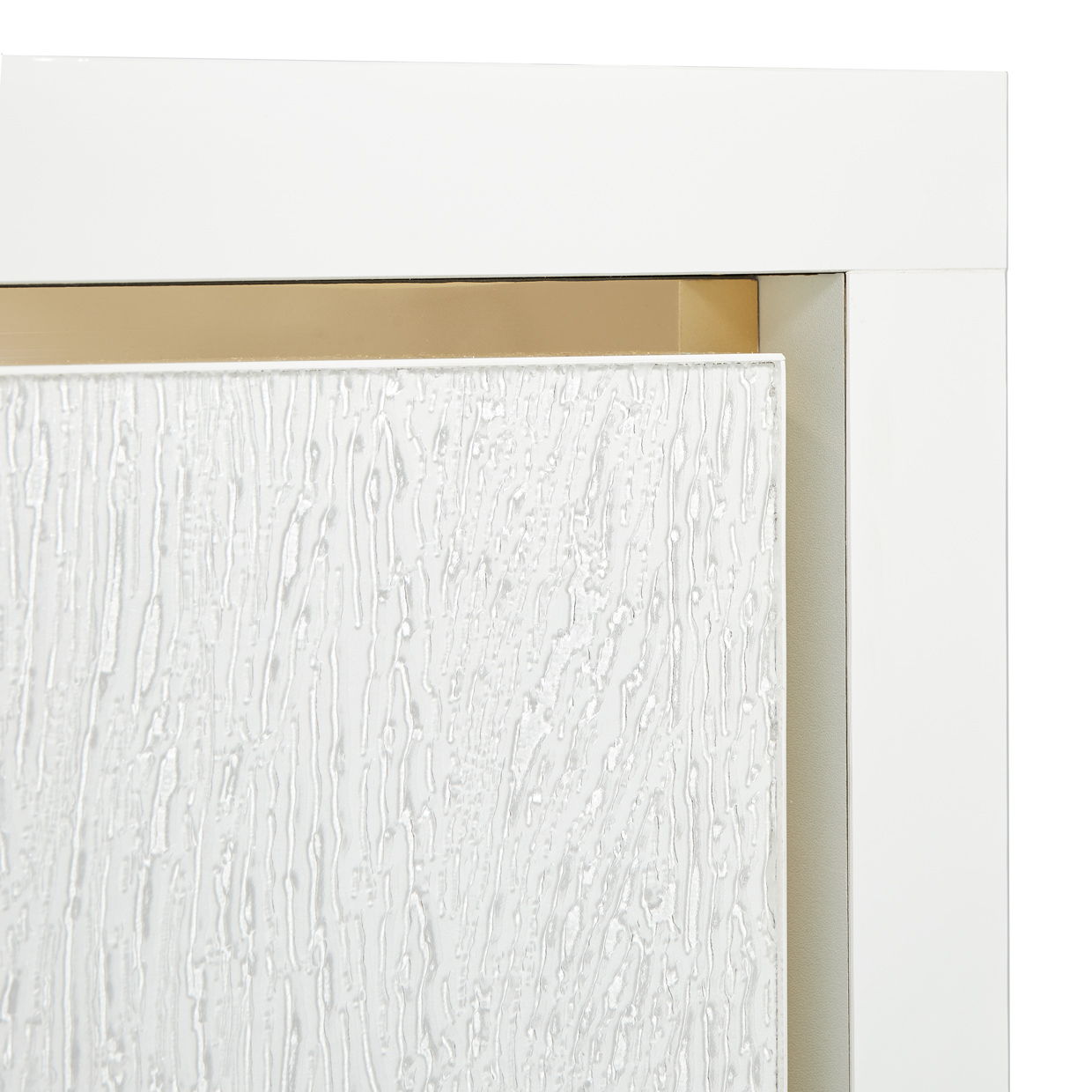 Palm Gate - Nightstand - Cloud White