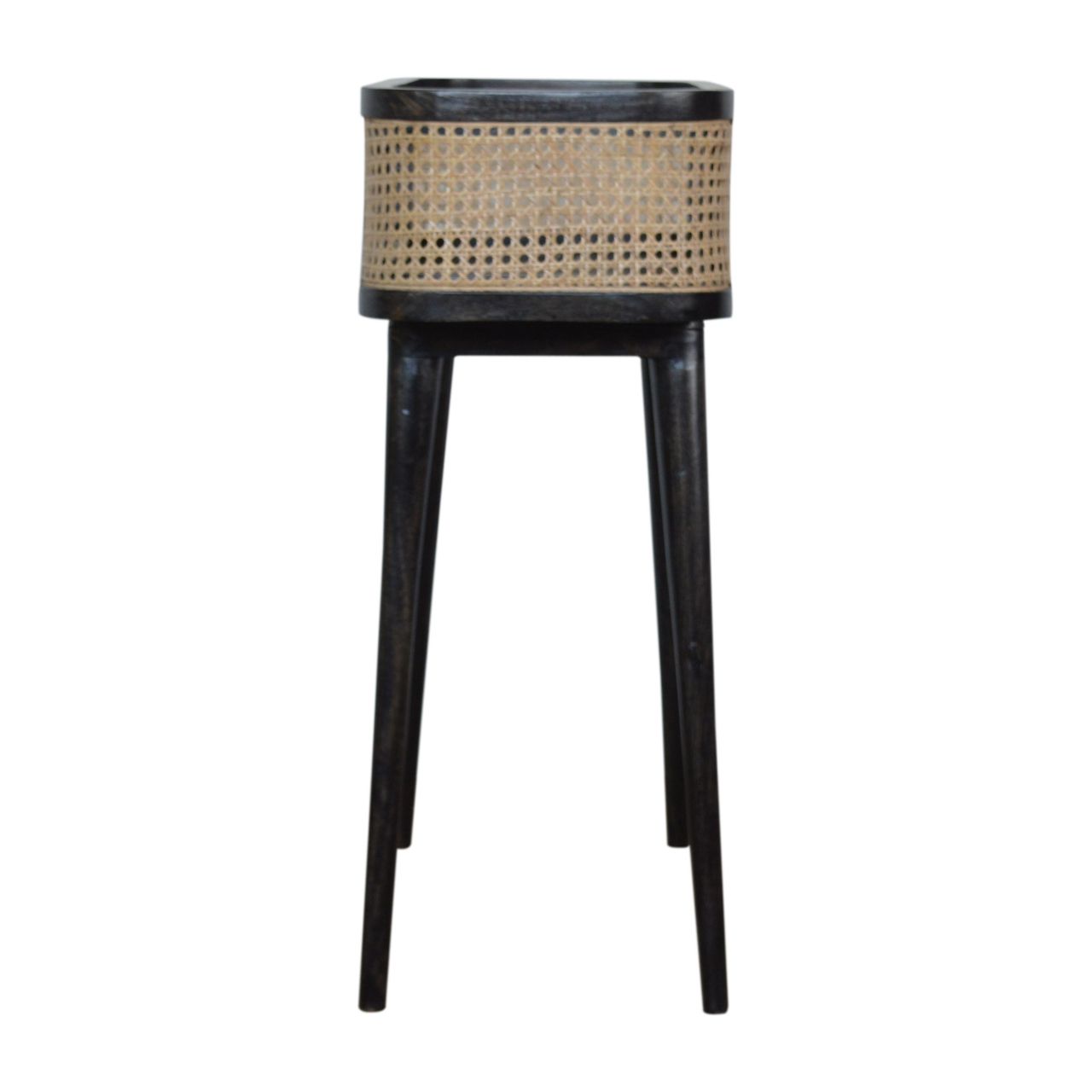 Larissa - Tray Table - Beige / Black