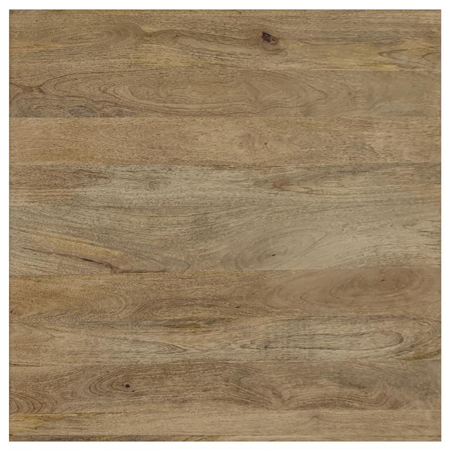 Benton - Square Solid Mango Wood Coffee Table - Natural